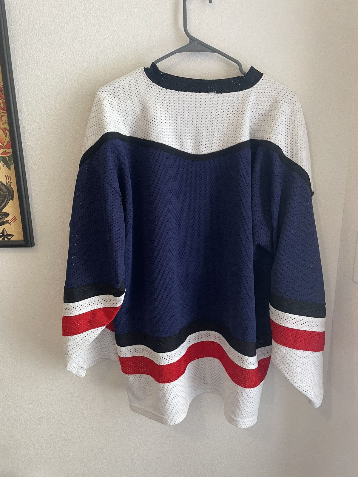 Vintage Vintage 90s Howard university HBCU hockey jersey Size US XL / EU 56 / 4 - 7 Thumbnail