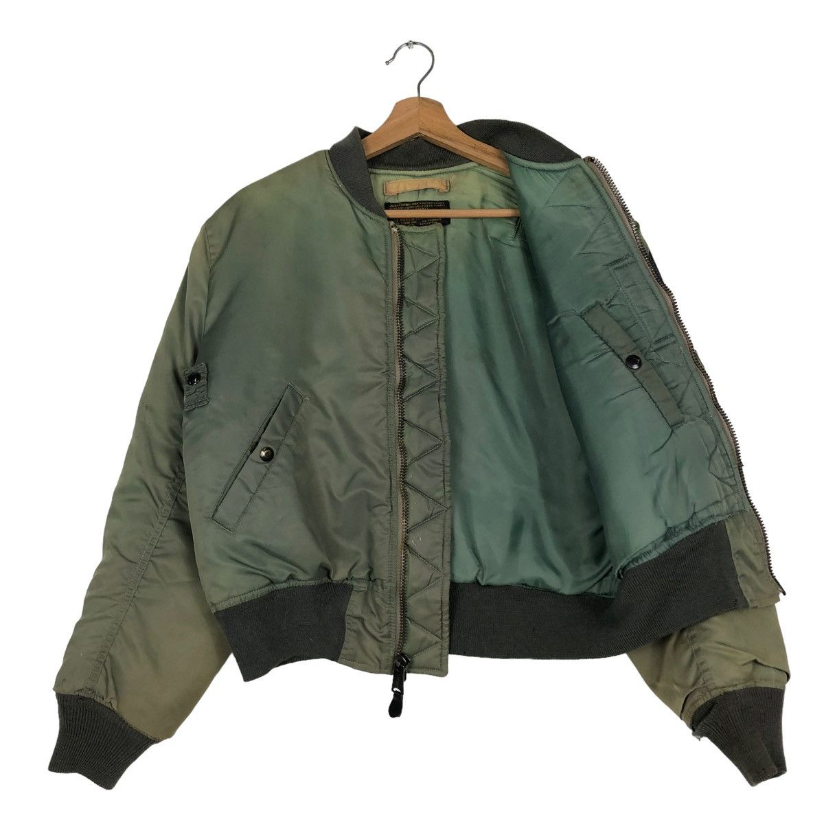 Buzz Rickson's 🔥VINTAGE MA-1 BOMBER JACKET BUZZ RICKSONS FLIGHT WEAR Size US S / EU 44-46 / 1 - 13 Thumbnail