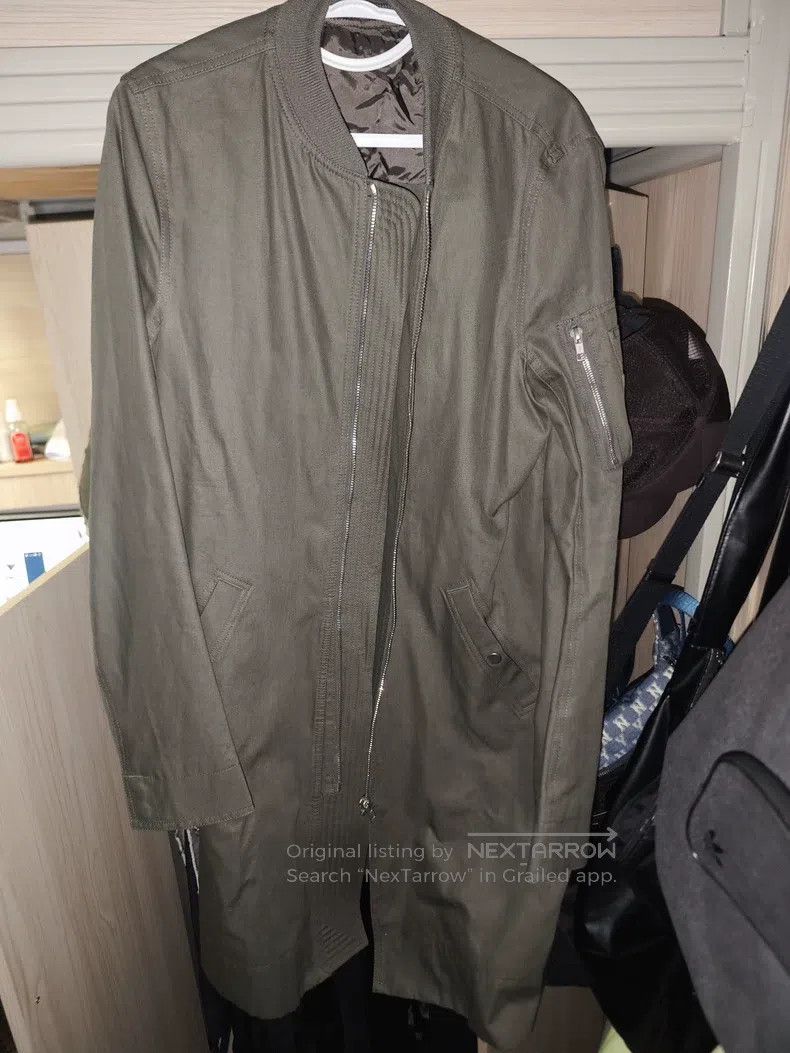Rick Owens Rick Owens Army Green Long Jacket Size US M / EU 48-50 / 2 - 1 Thumbnail