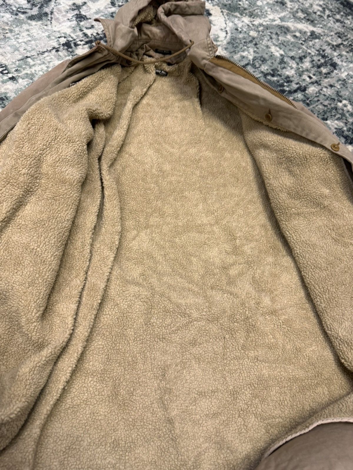 Miu Miu VINTAGE MIU-MIU INSULATED COTTON PARKA JACKET DISTRESSED Size US M / EU 48-50 / 2 - 11 Thumbnail