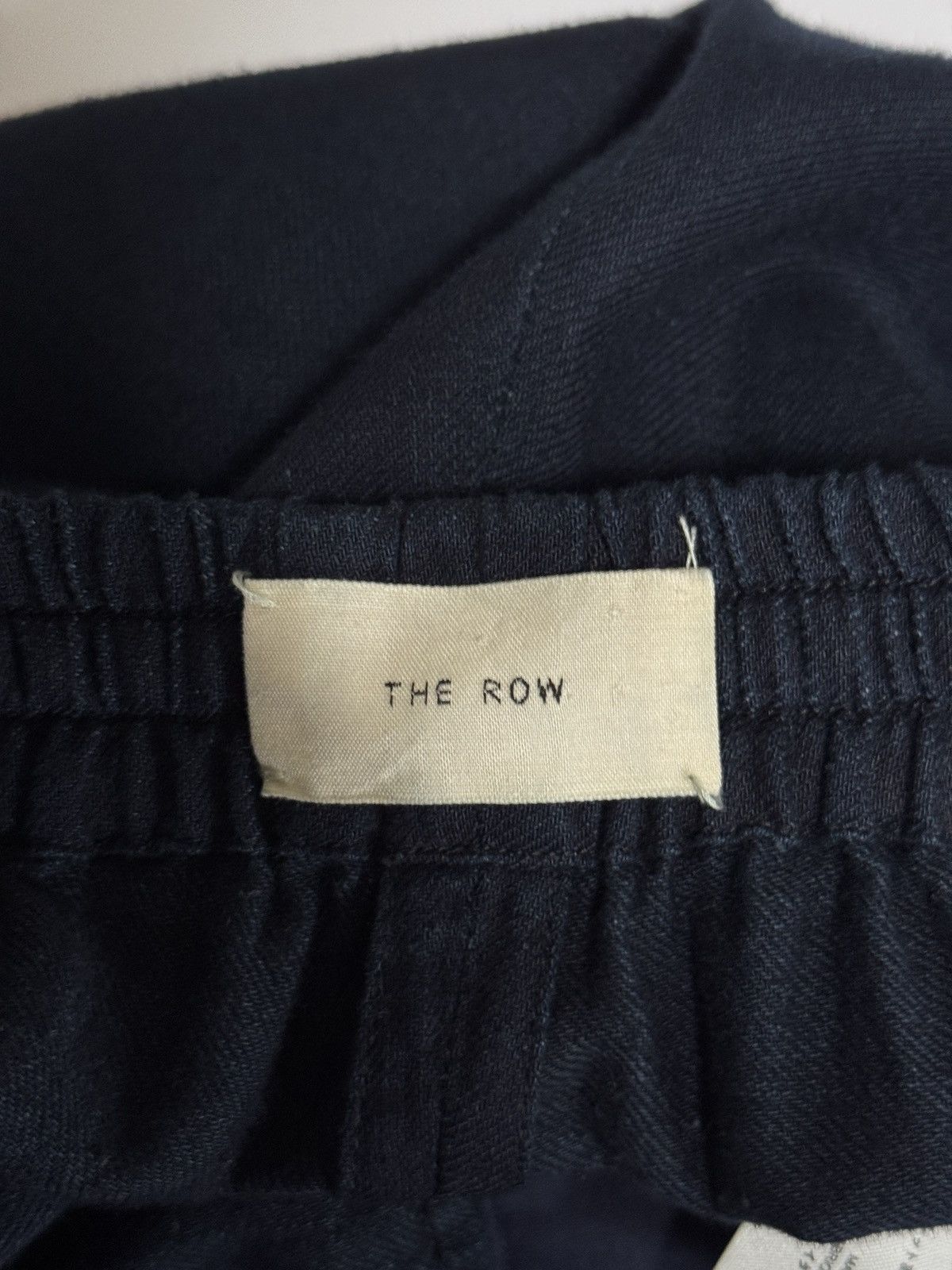 The Row The Row Mens Blue Cotton Drawstring Pants size XS Size US 28 / EU 44 - 6 Thumbnail