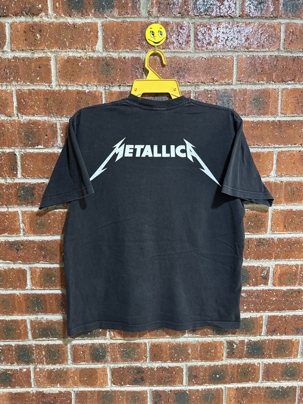 Band Tees × Vintage Vintage Metallica Ride The Lightning Faded Tee Size US M / EU 48-50 / 2 - 2 Thumbnail