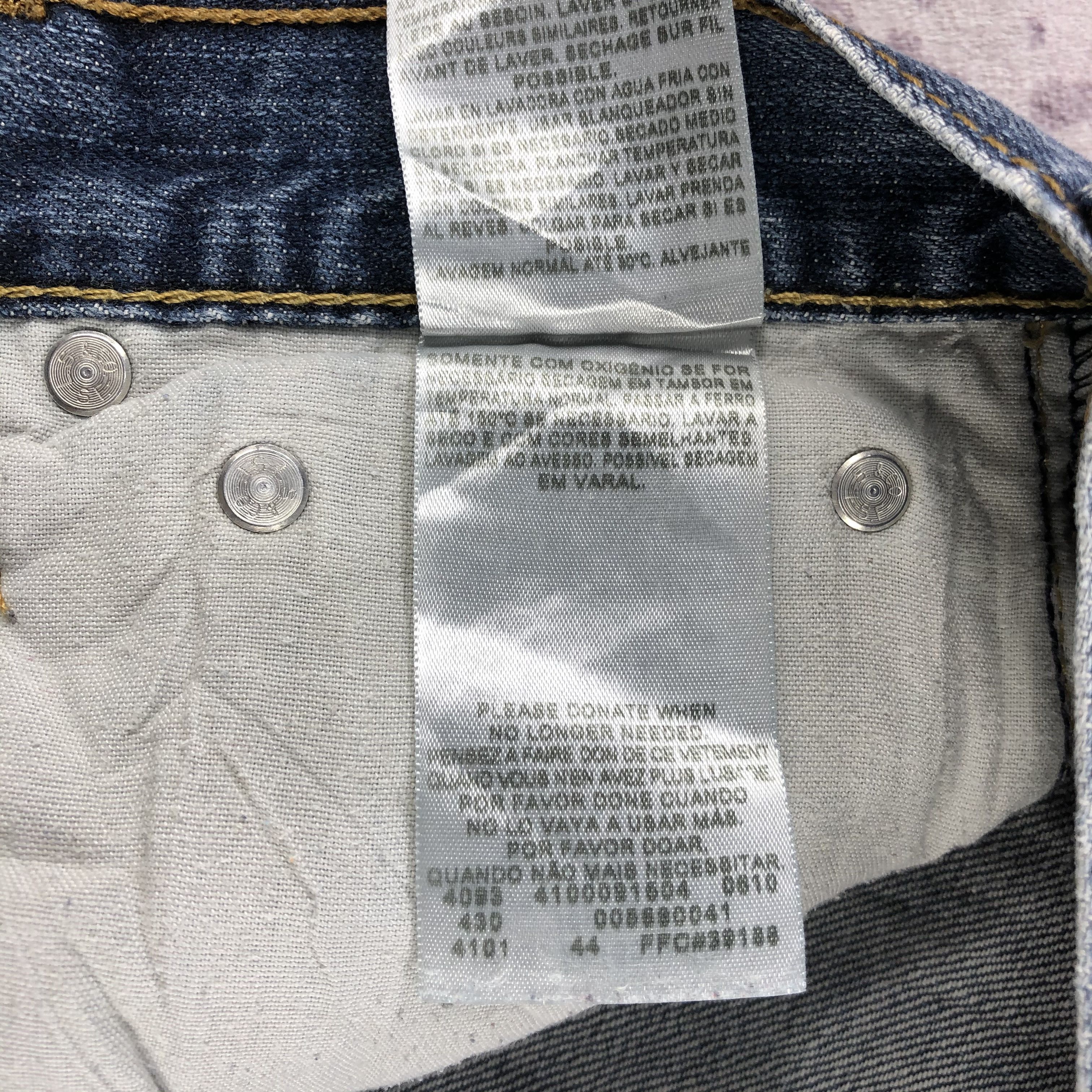 Levi's × Vintage Vintage Blue Wash Levis 569 Jeans-JM2628 Size US 33 - 11 Thumbnail