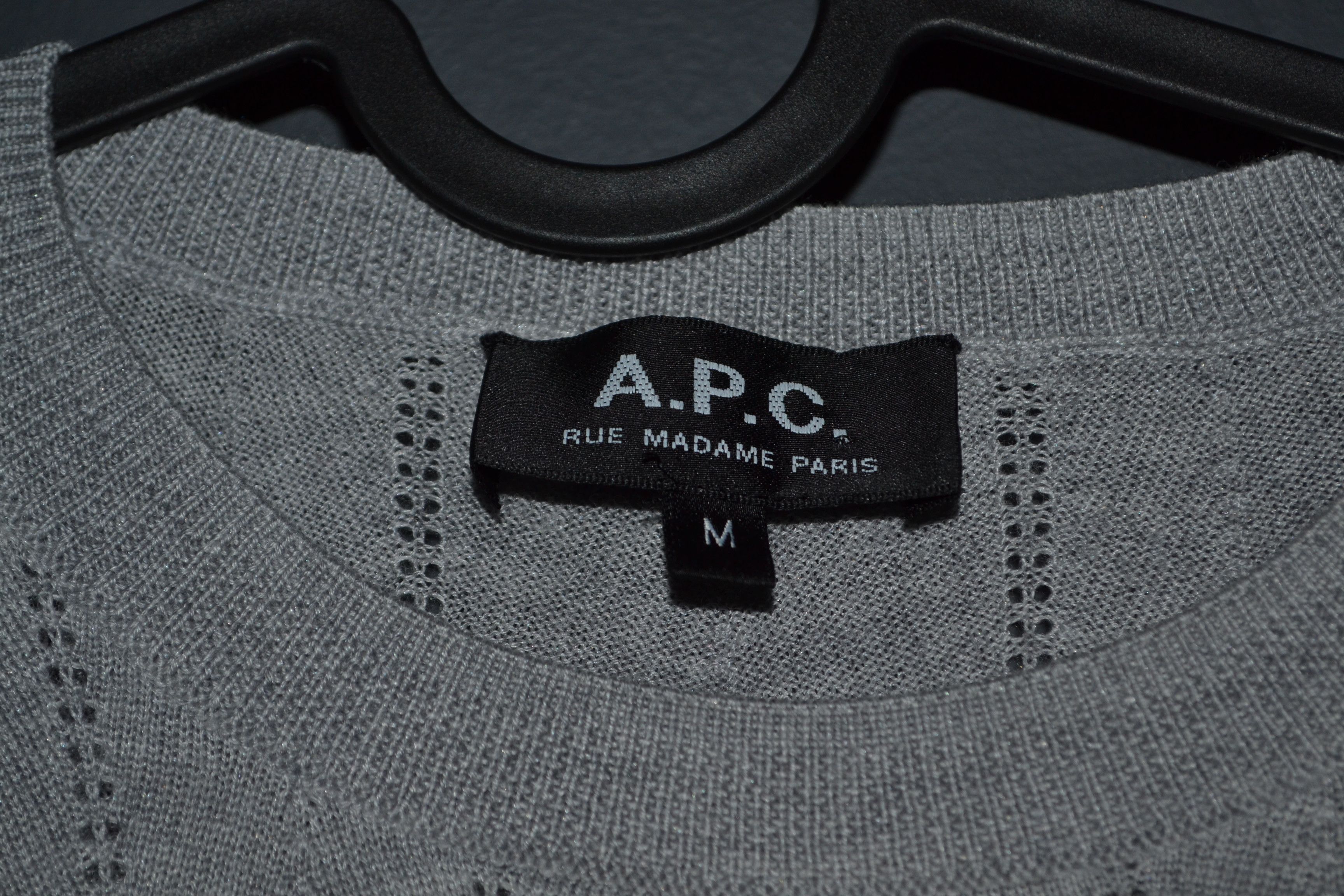 A.P.C. A.P.C. Women's M size Silk and Wool Sweater Size M / US 6-8 / IT 42-44 - 4 Thumbnail