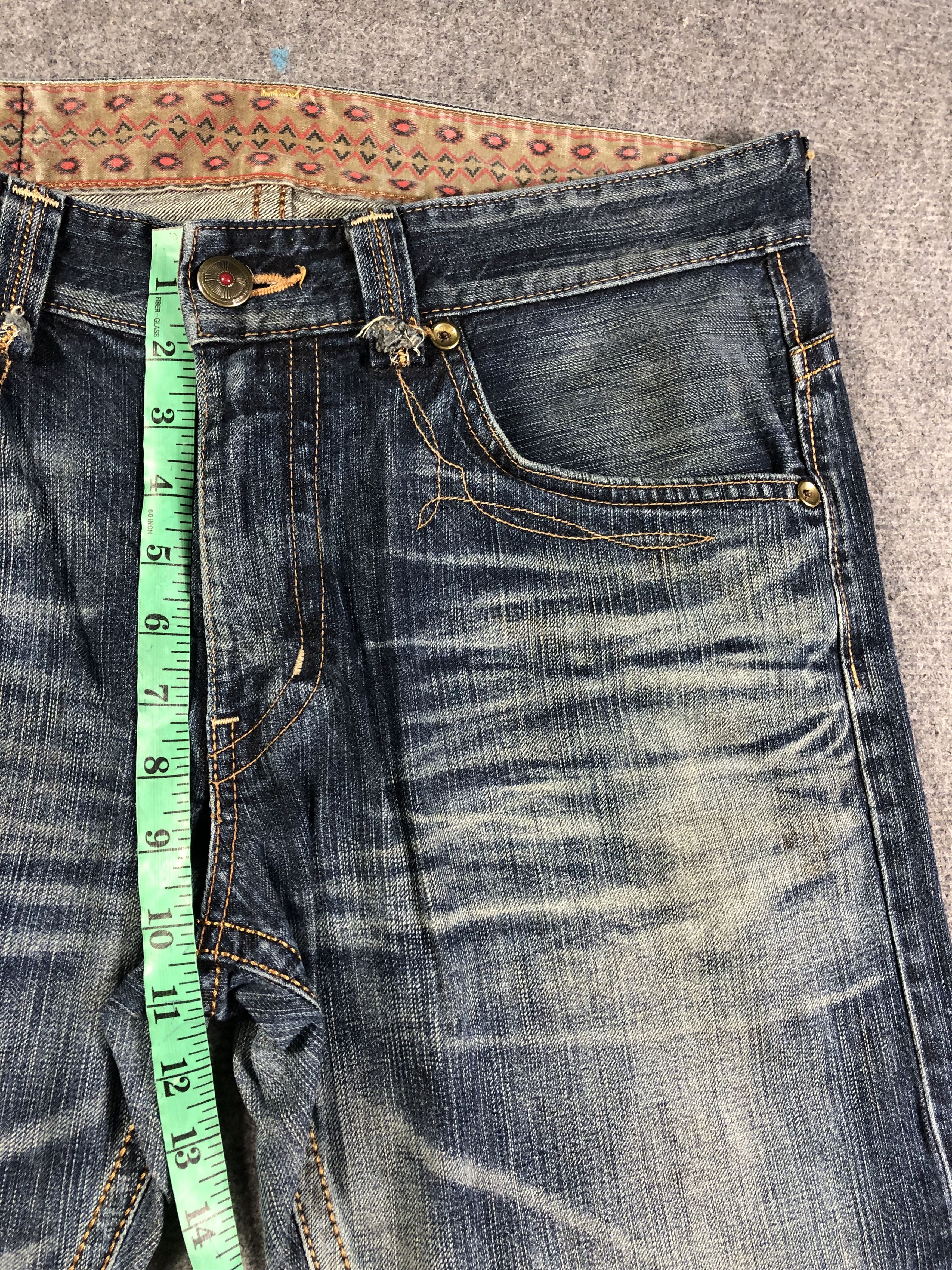 Edwin Edwin Wash Blue Denim Jeans 36x30 Size US 36 / EU 52 - 7 Thumbnail