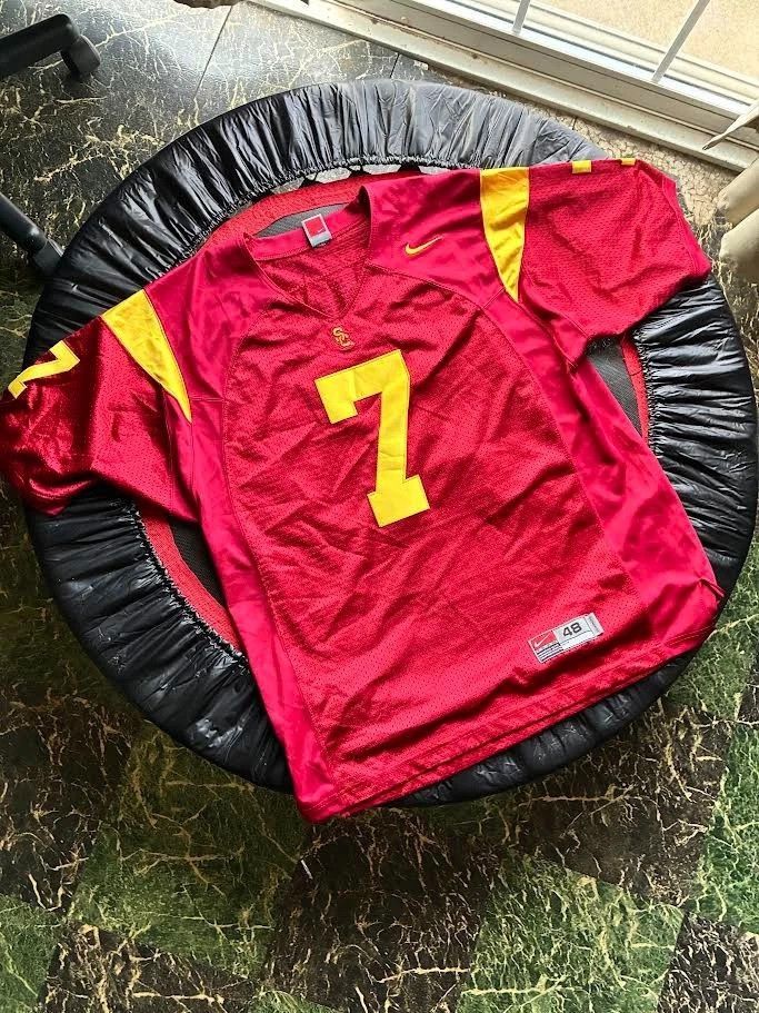 Nike Nike USC Trojans Matt Barkley #7 Size US XL / EU 56 / 4 - 1 Thumbnail