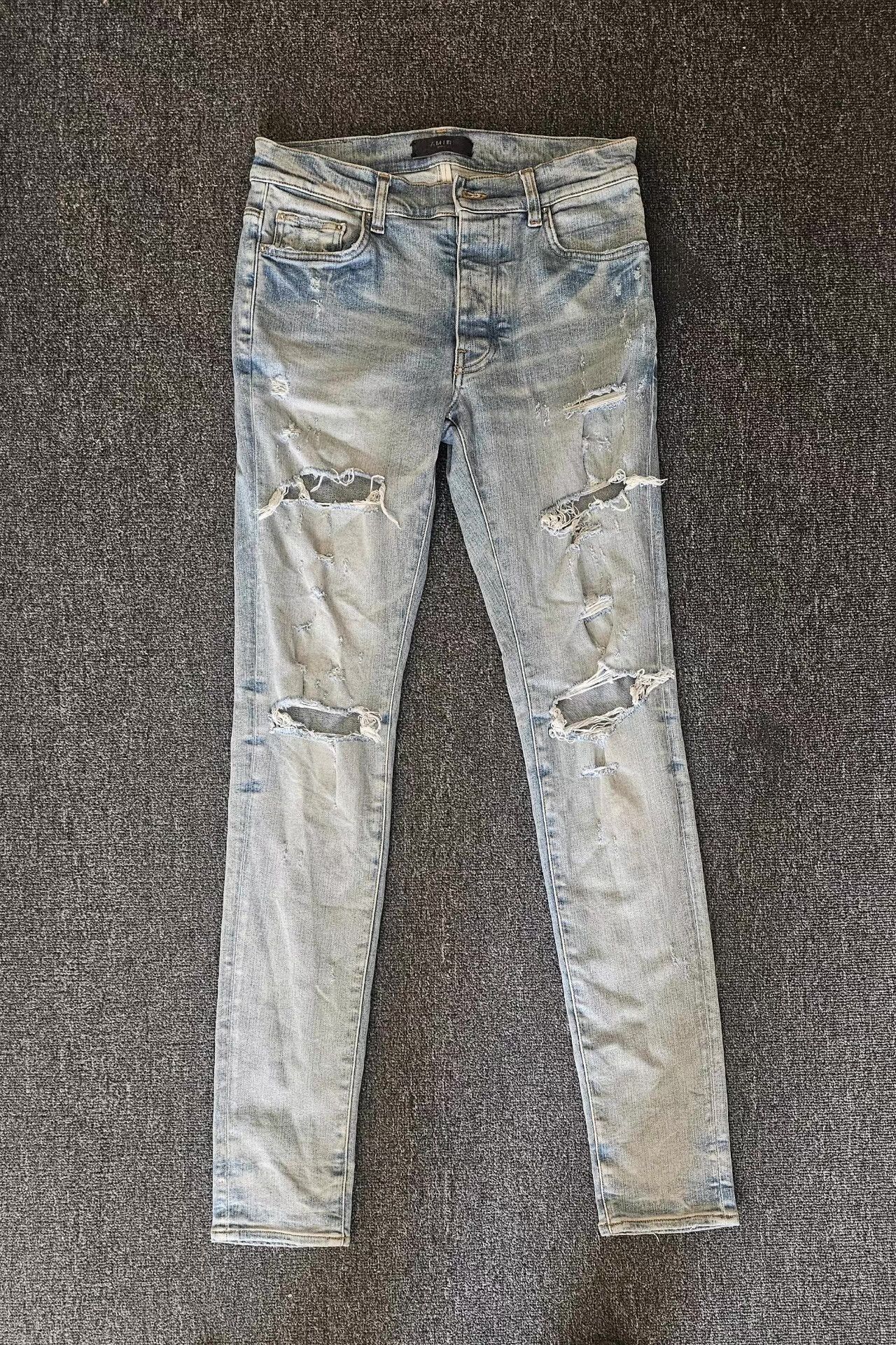 Amiri Amiri Jeans Q4 Size US 32 / EU 48 - 1 Thumbnail