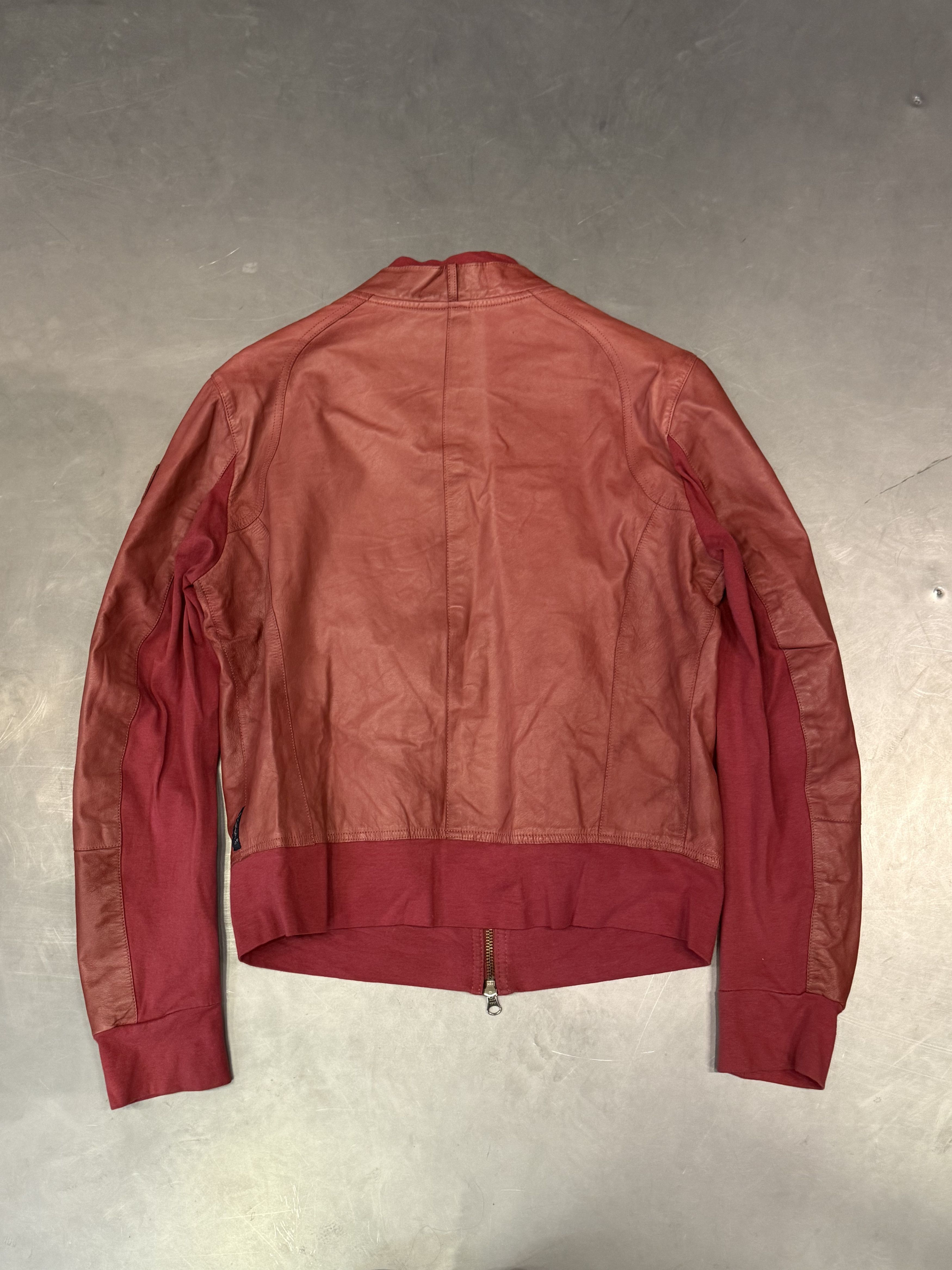 Emporio Armani Vintage Armani Jeans cropped leather jacket Size M / US 6-8 / IT 42-44 - 2 Thumbnail