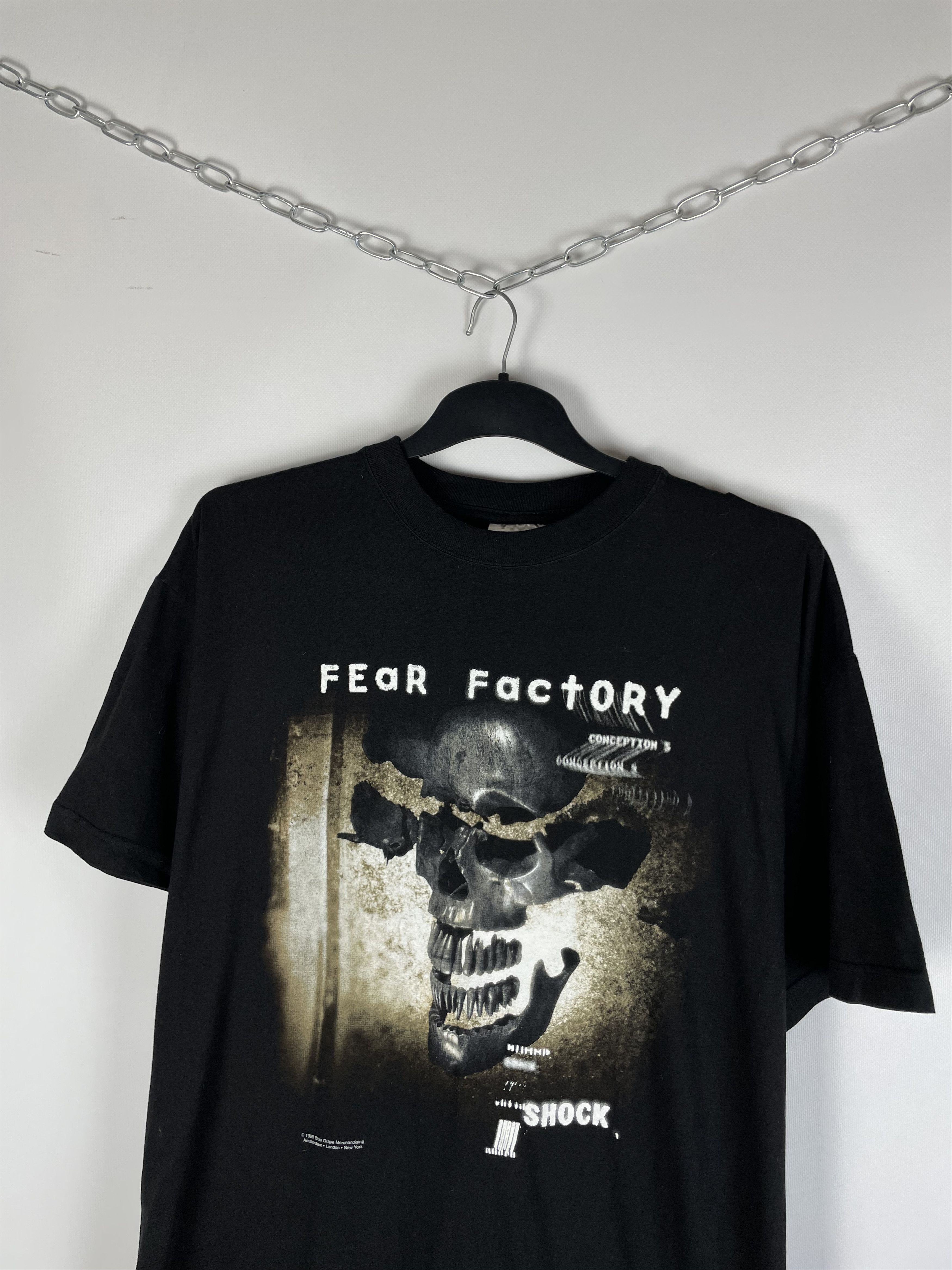 Band Tees Vintage Fear factory T-shirt Shock to the system Size US XL / EU 56 / 4 - 3 Thumbnail