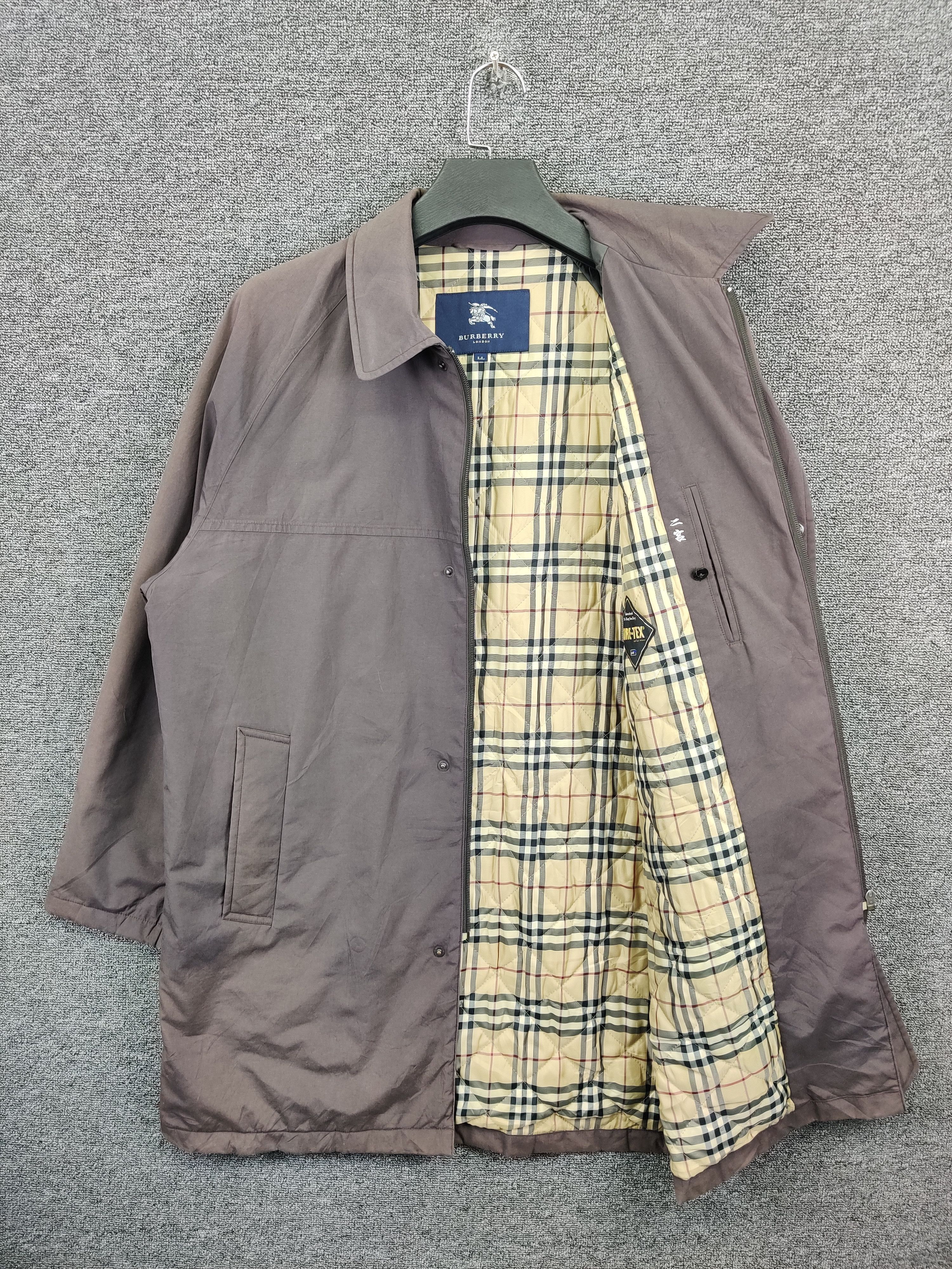 Burberry Burberry London Nova Check Goretex Overcoat Jacket Size US XL / EU 56 / 4 - 6 Thumbnail