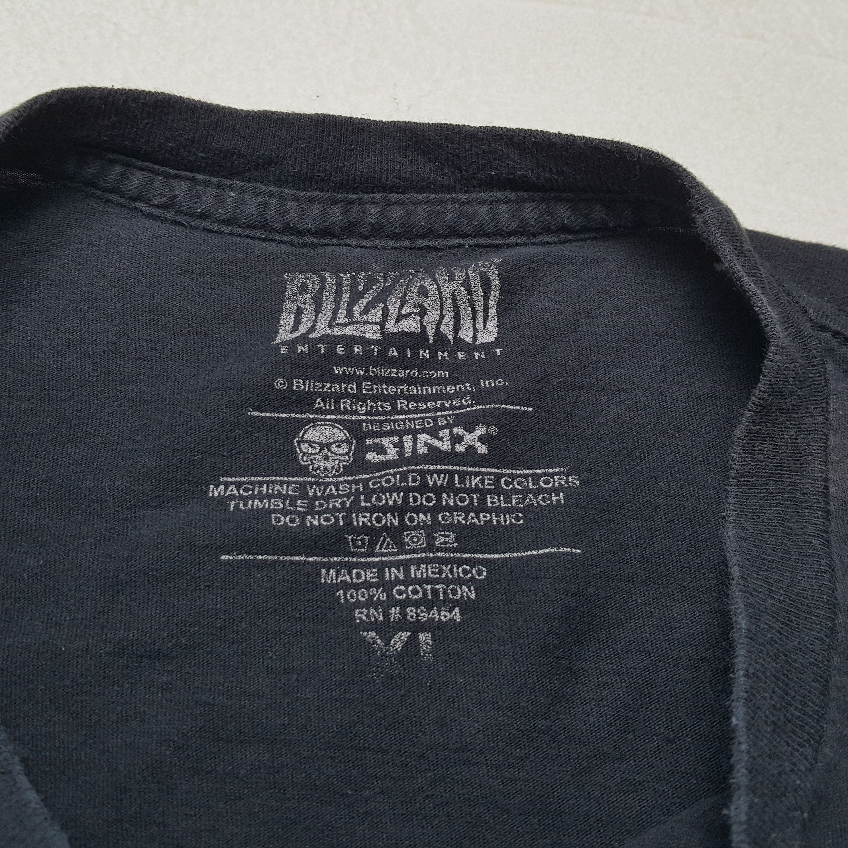 Playstation × The Game × Vintage STARCRAFT Blizzard PlayStation Games Promo Style Tshirt Size US XL / EU 56 / 4 - 7 Thumbnail