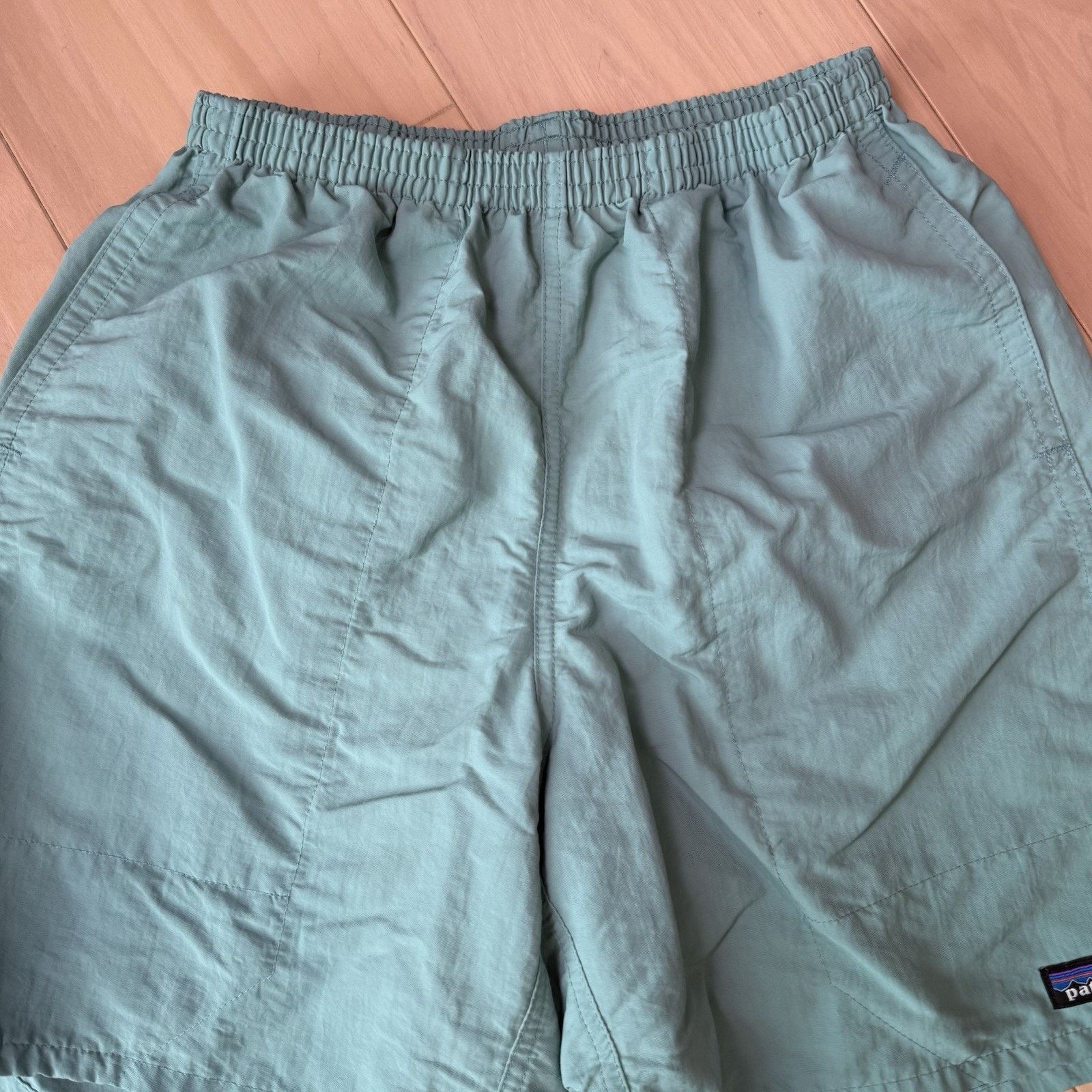 Patagonia Patagonia Baggies Small Teal Lined 7" Long Lightweight Size US 26 / EU 42 - 3 Thumbnail