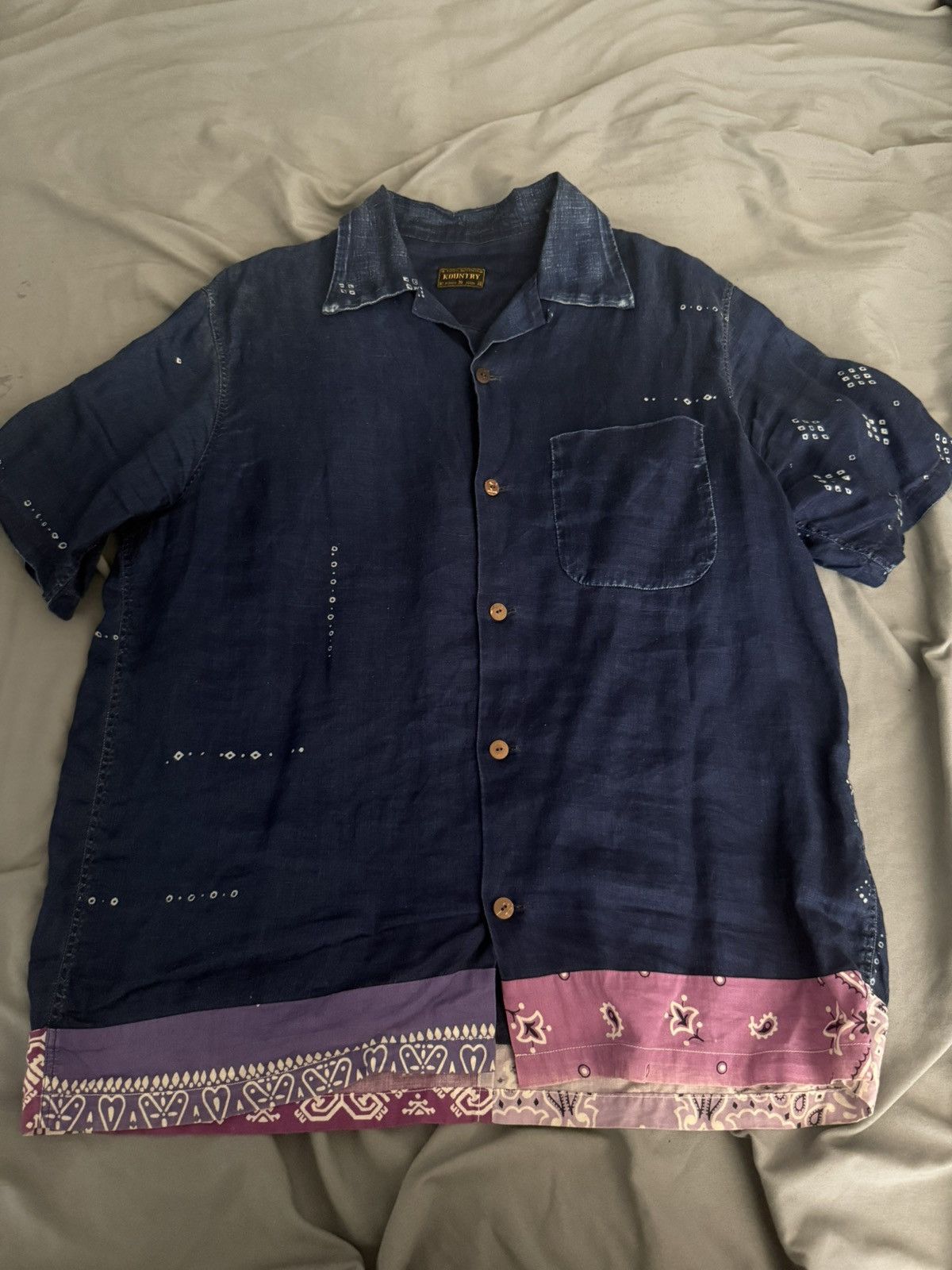 Kapital Kountry Aloha Bandana Remake Button Shirt Size US M / EU 48-50 / 2 - 1 Thumbnail