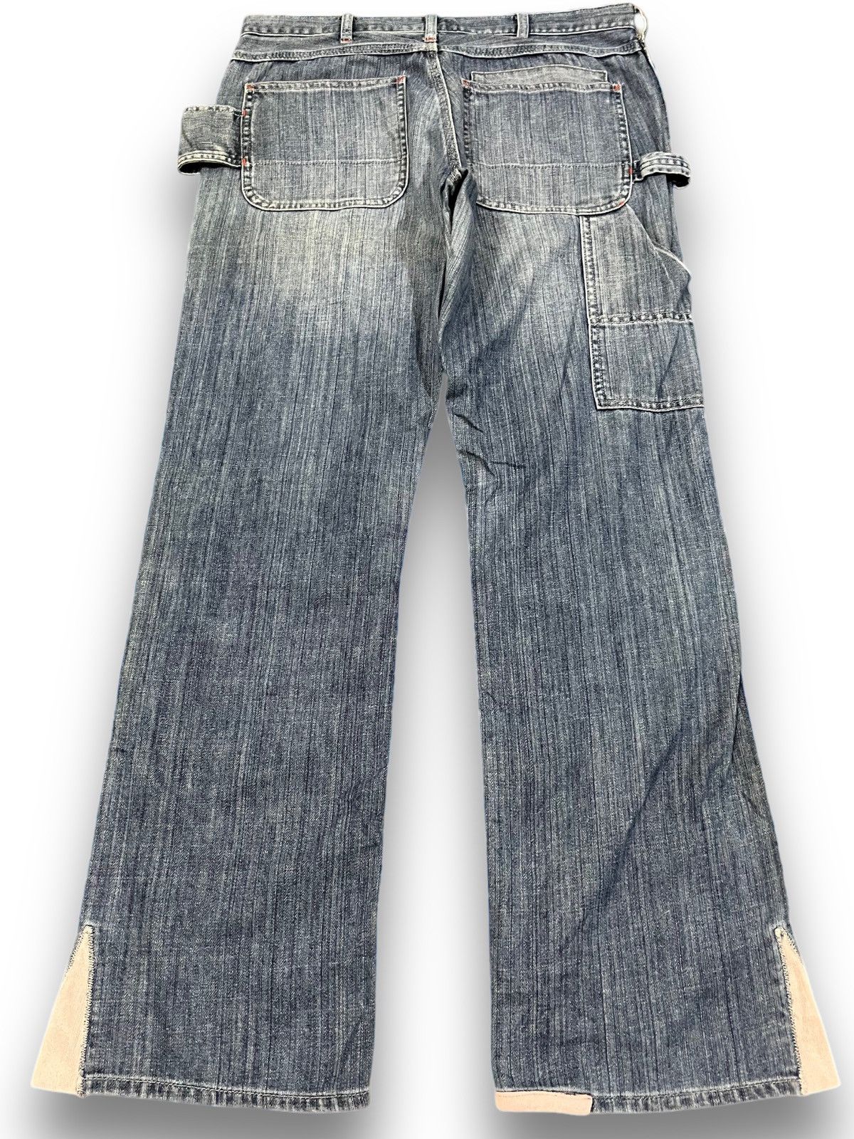 Japanese Brand Vintage Drug Store’s Flare Carpenter Denim Size US 33 - 10 Thumbnail