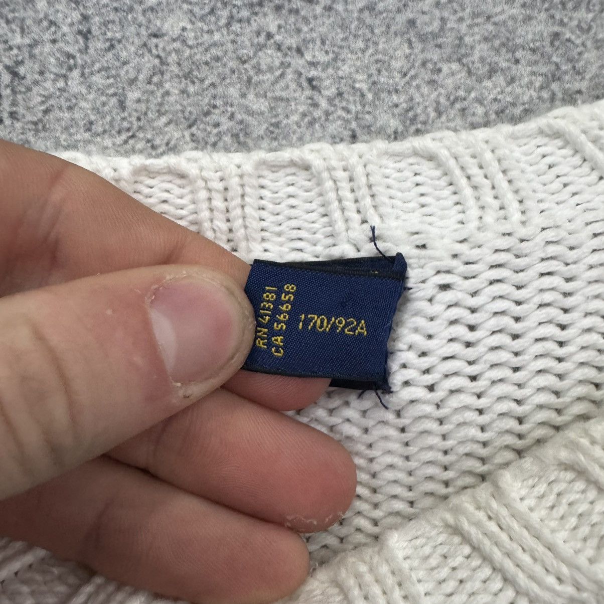 Polo Ralph Lauren Vintage Polo Ralph Lauren Sweater Big Logo Knit Size US S / EU 44-46 / 1 - 6 Thumbnail