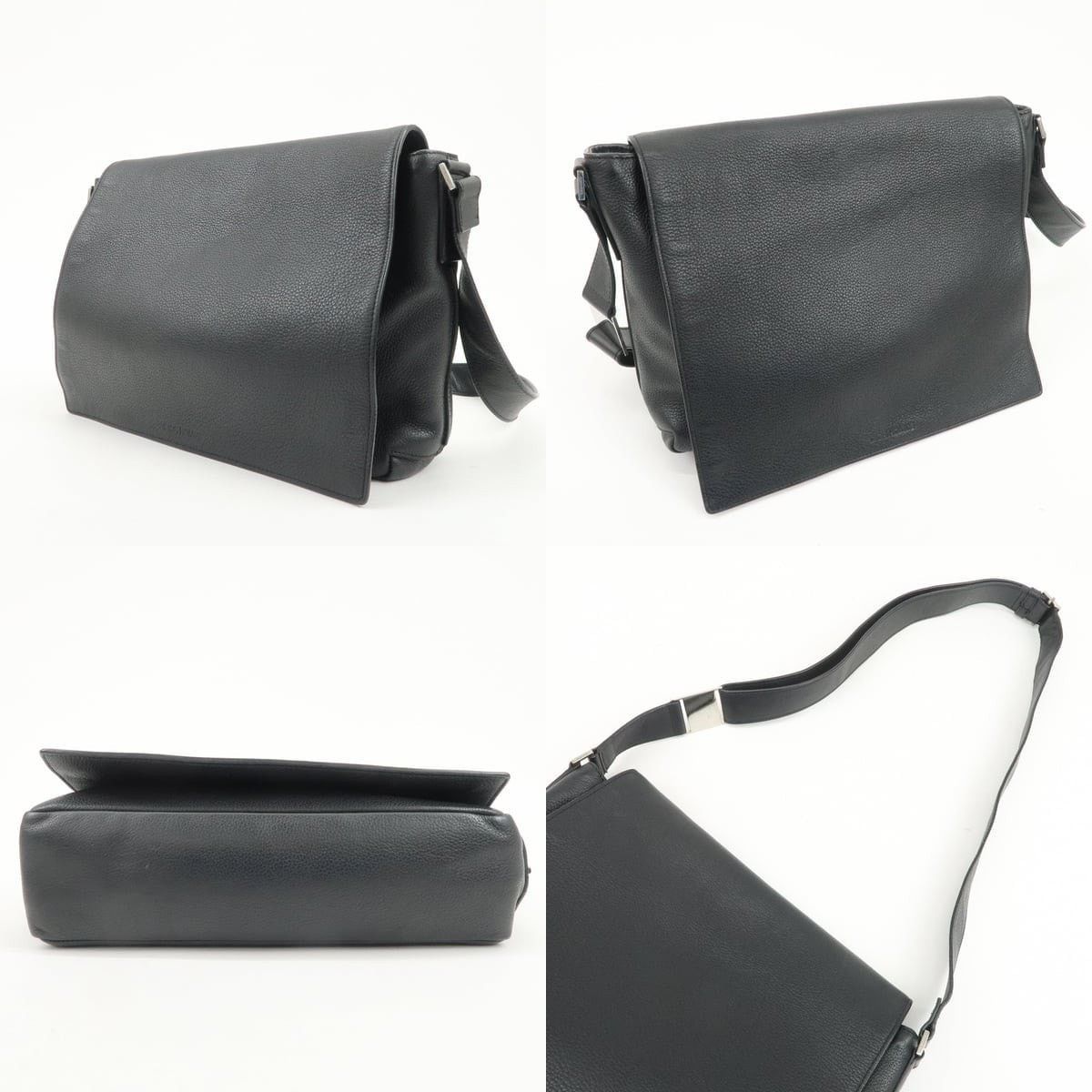 Christian Dior Monsieur Christian Dior Homme Calfskin Crossbody Bag Black Size ONE SIZE - 3 Thumbnail