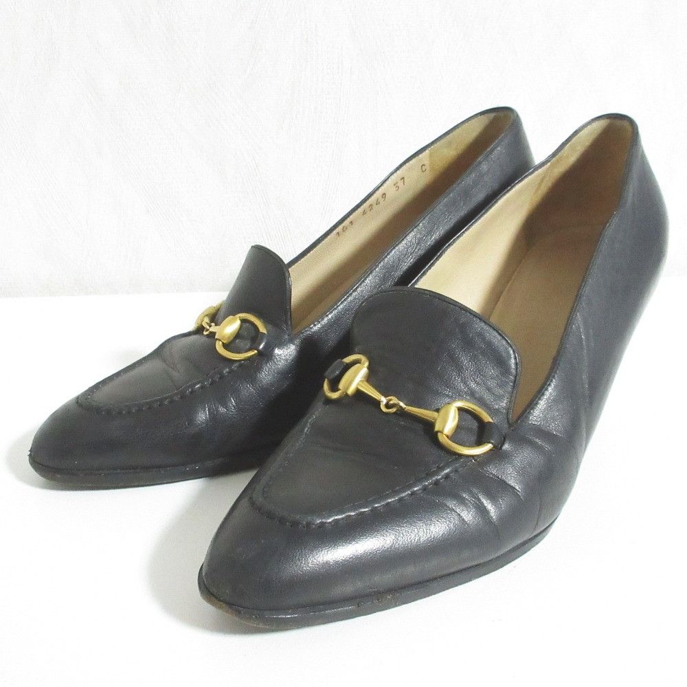Gucci Gucci Horsebit Leather Pumps Leather Shoes DUTY FREE for USA