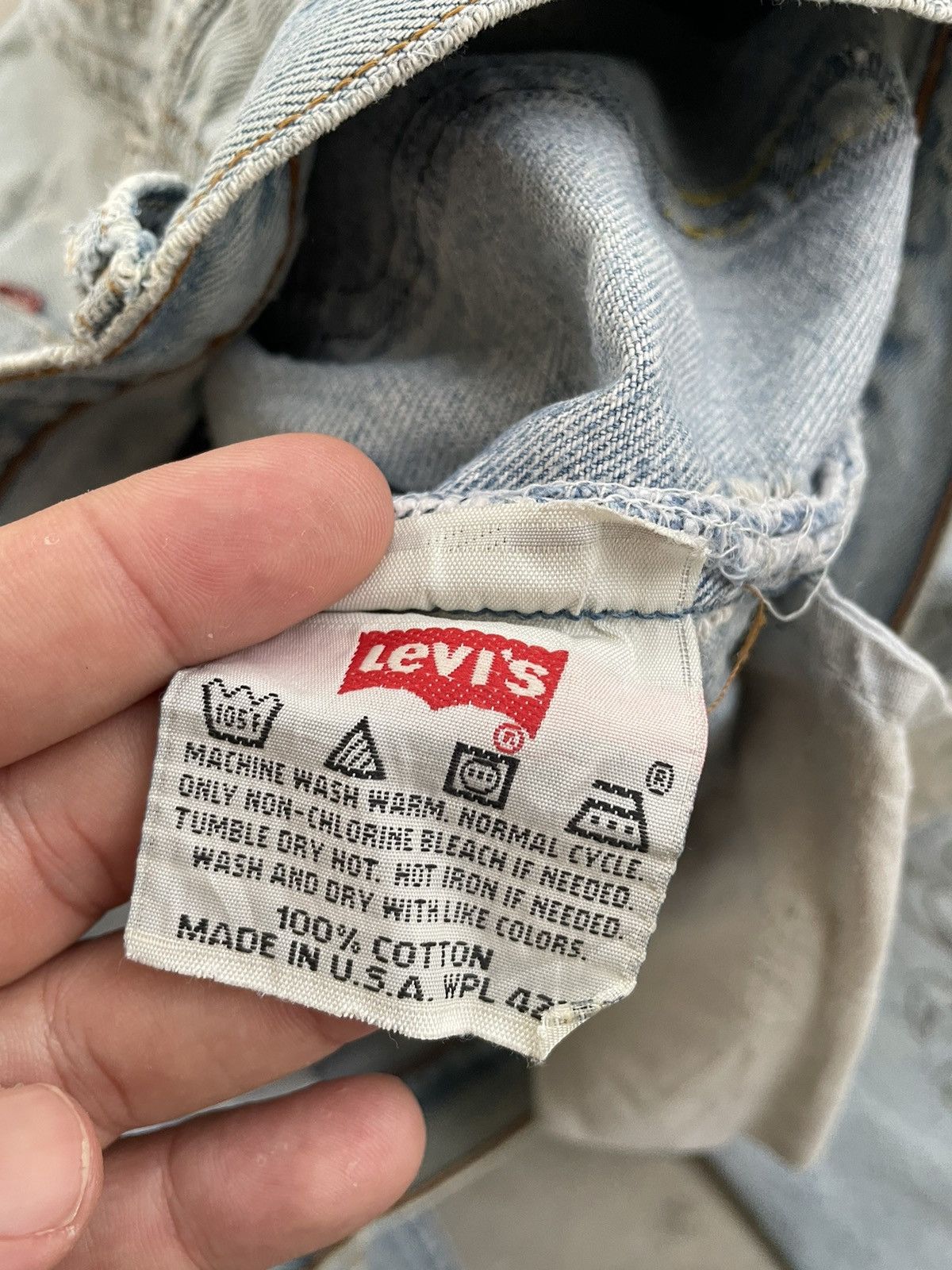 Designer × Levi's VINTAGE LEVIS 501 MADE IN USA ARTWORK PANT Size US 35 - 6 Thumbnail