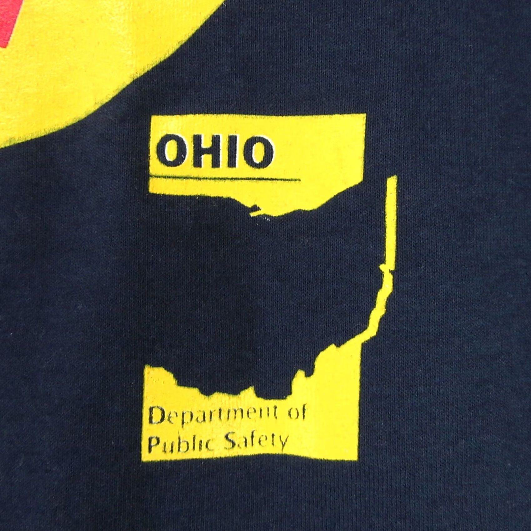 Vintage VINTAGE OHIO DEPARTMENT OF PUBLIC SAFETY DRIVE AWAY T-Shirt XL 80s 90s Mens Size US XL / EU 56 / 4 - 6 Thumbnail