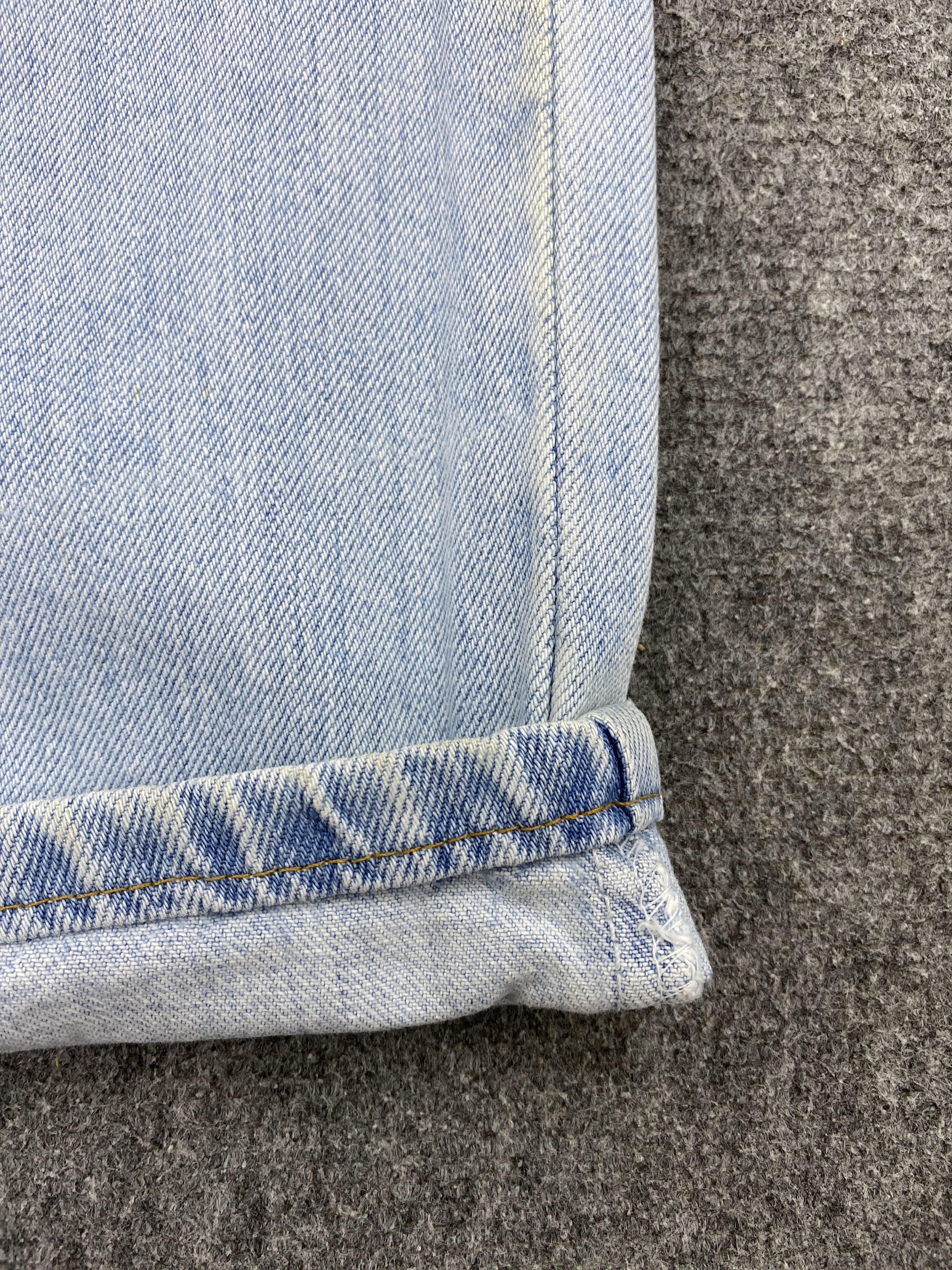 Levi's × Vintage Light Blue Vintage 90s Levis 577 Jeans Size US 32 / EU 48 - 9 Thumbnail