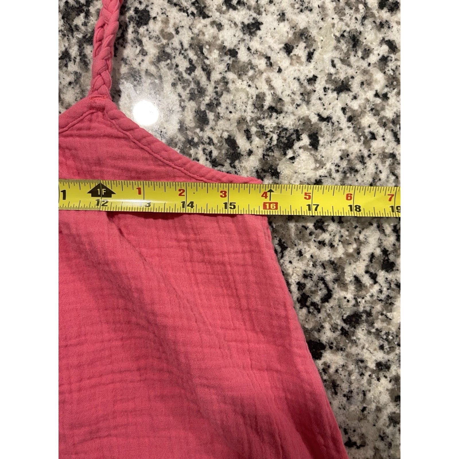 Vintage Xirena Dress XS Cabana Pink 100% Cotton United States Boho Midi Sleeveless Women Size XS / US 0-2 / IT 36-38 - 5 Thumbnail