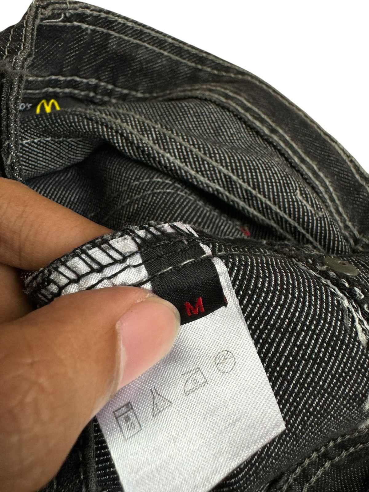 If Six Was Nine × Japanese Brand × Le Grande Bleu (L.G.B.) Vintage McDonald's Apparel Collection Skinny Jeans Size US 28 / EU 44 - 13 Thumbnail
