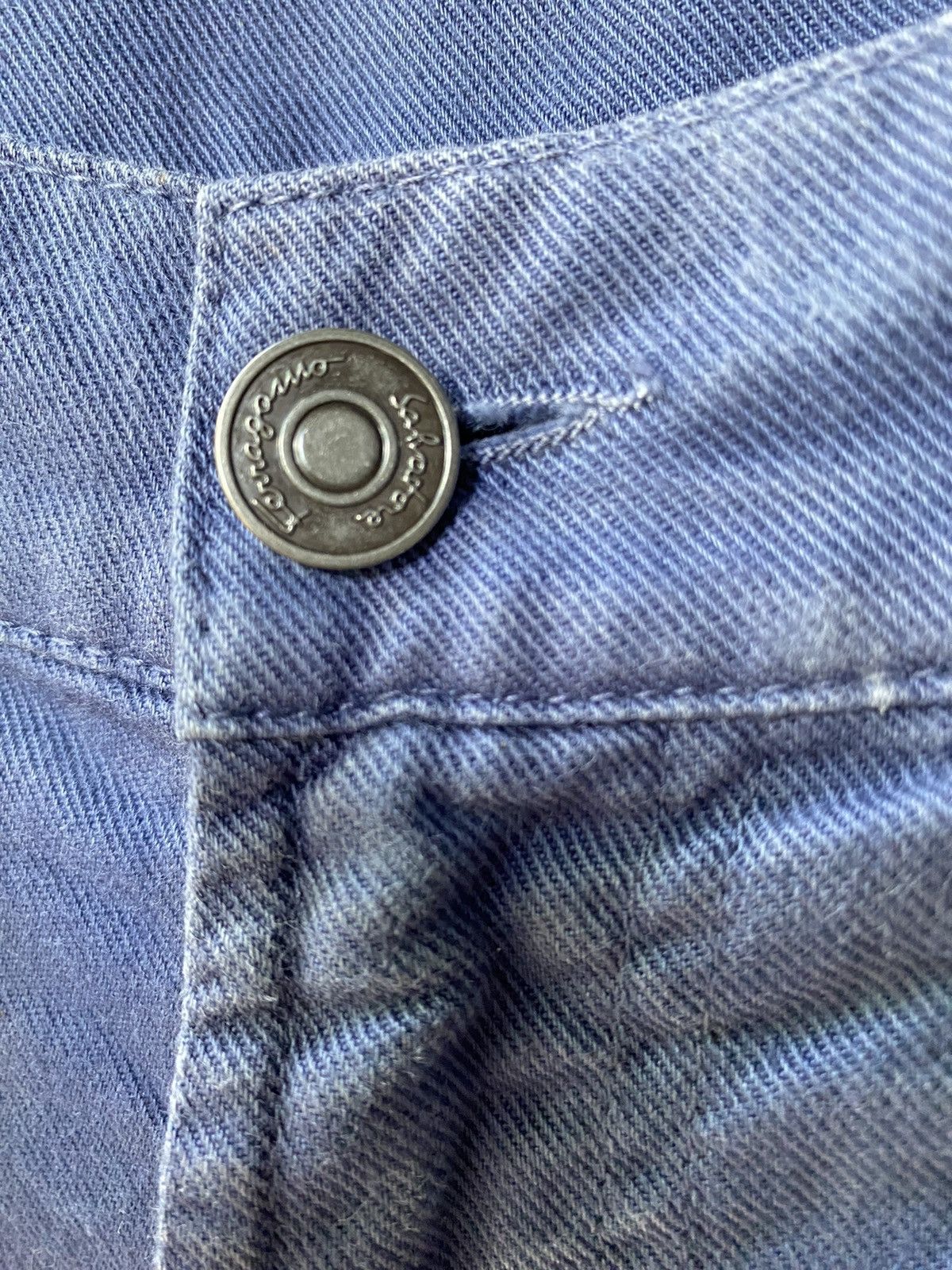 Salvatore Ferragamo Salvatore Ferragamo blue denim pants Size US 40 / EU 56 - 3 Thumbnail