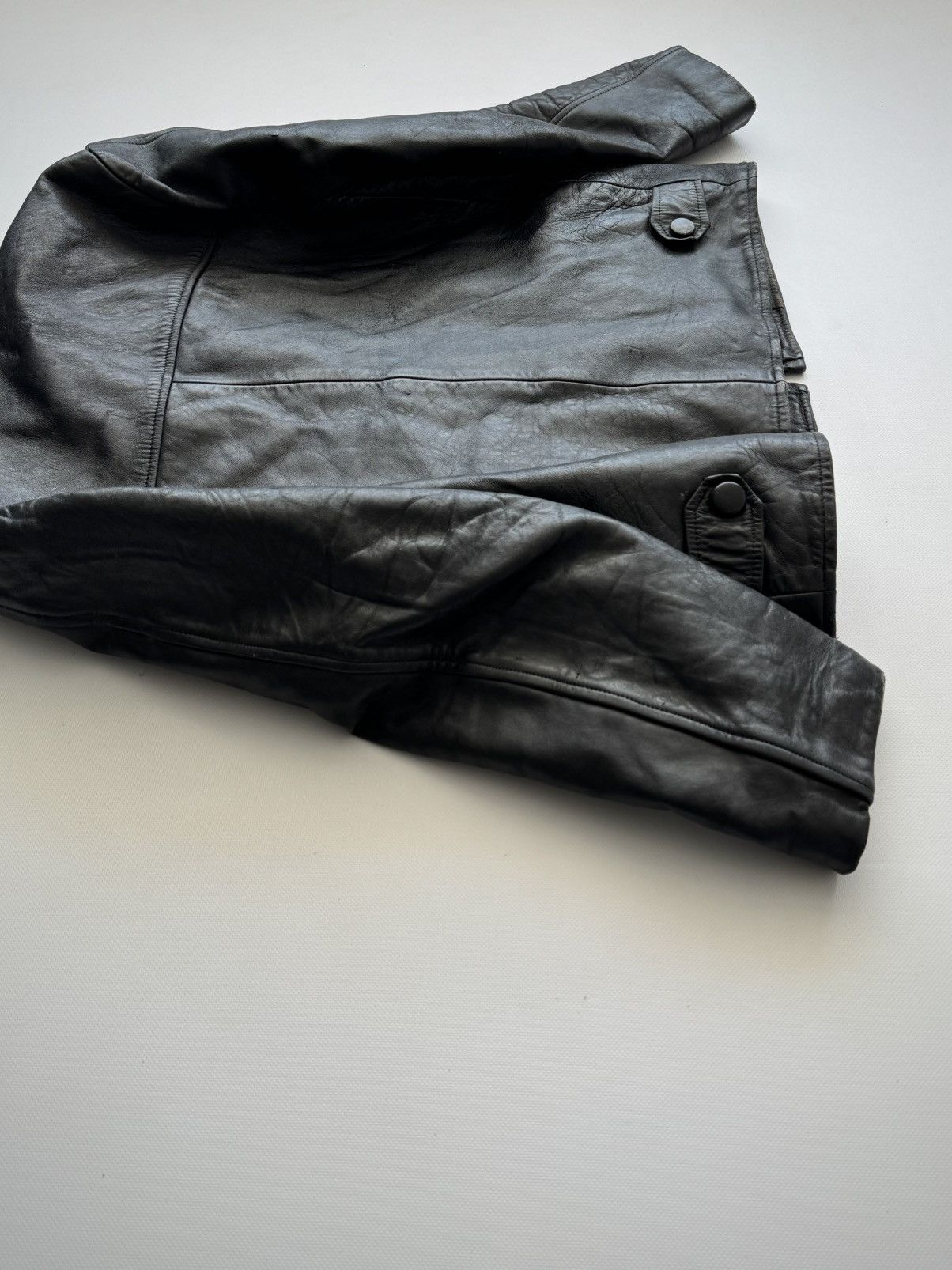 Vintage Vintage 1960s Mongolian 'WICO' Zip Leather Jacket Size US M / EU 48-50 / 2 - 9 Thumbnail