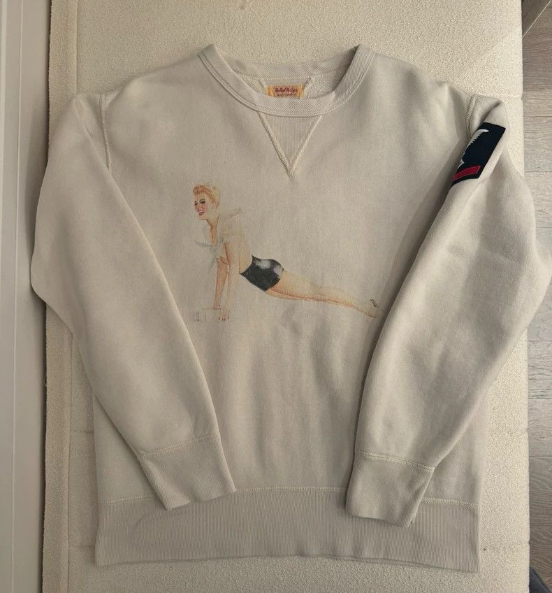 The Real McCoy's Vintage Pin Up Girls Sweatshirt by Real McCoy's-dmc Size US M / EU 48-50 / 2 - 1 Thumbnail