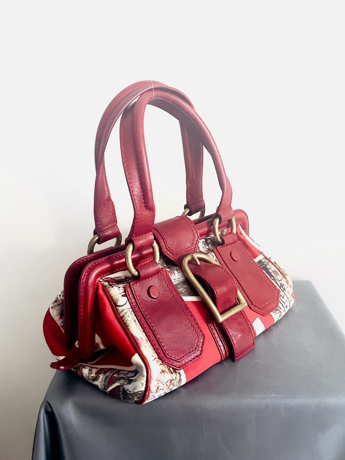 Celine CÉLINE Vintage Ella Frame Bag – Limited Edition Paris Size ONE SIZE - 2 Thumbnail