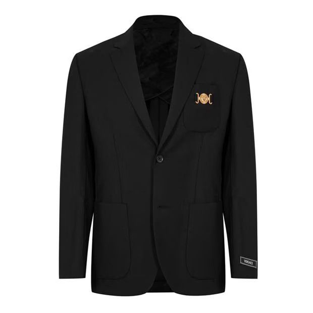 Versace o1g2r1mq0824 Single Breasted Blazers in Black Size US L / EU 52-54 / 3 - 1 Thumbnail