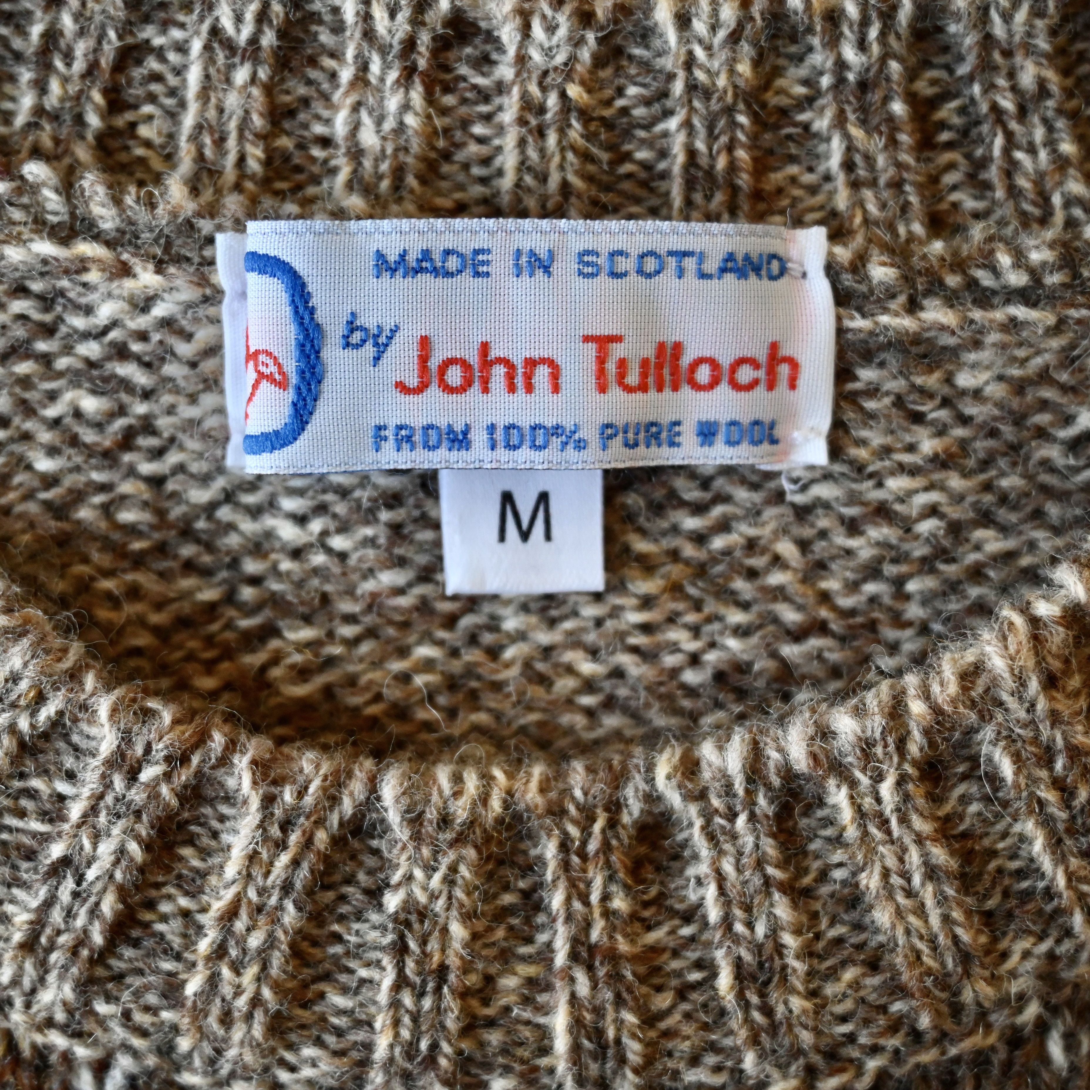 Other John Tulloch multi-argyle pure wool sweater made in Scotland Size US M / EU 48-50 / 2 - 10 Thumbnail