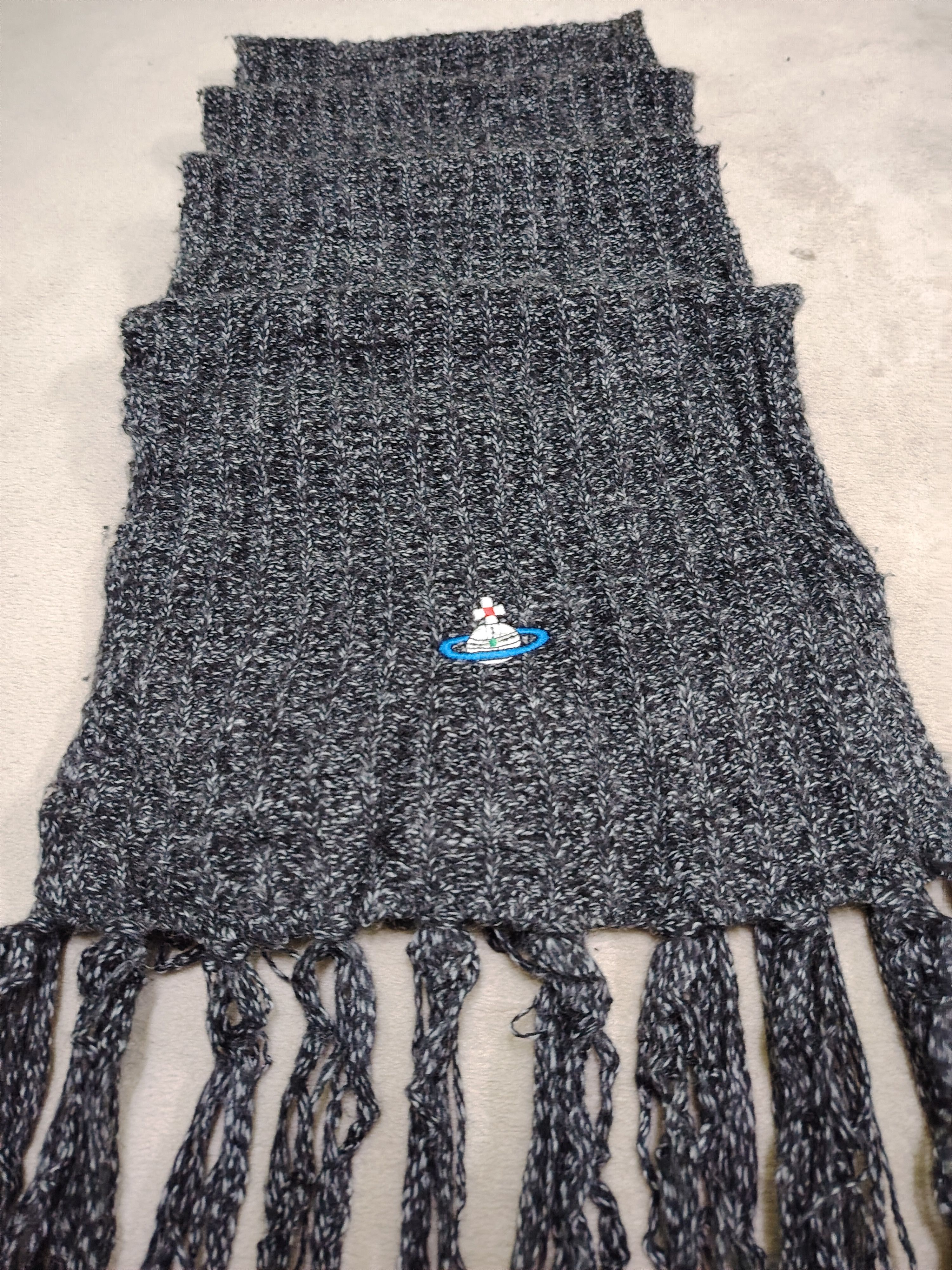 Vivienne Westwood Vivienne Westwood Knit Cashmere Scarf / Muffler / Neckwear Size ONE SIZE - 4 Thumbnail