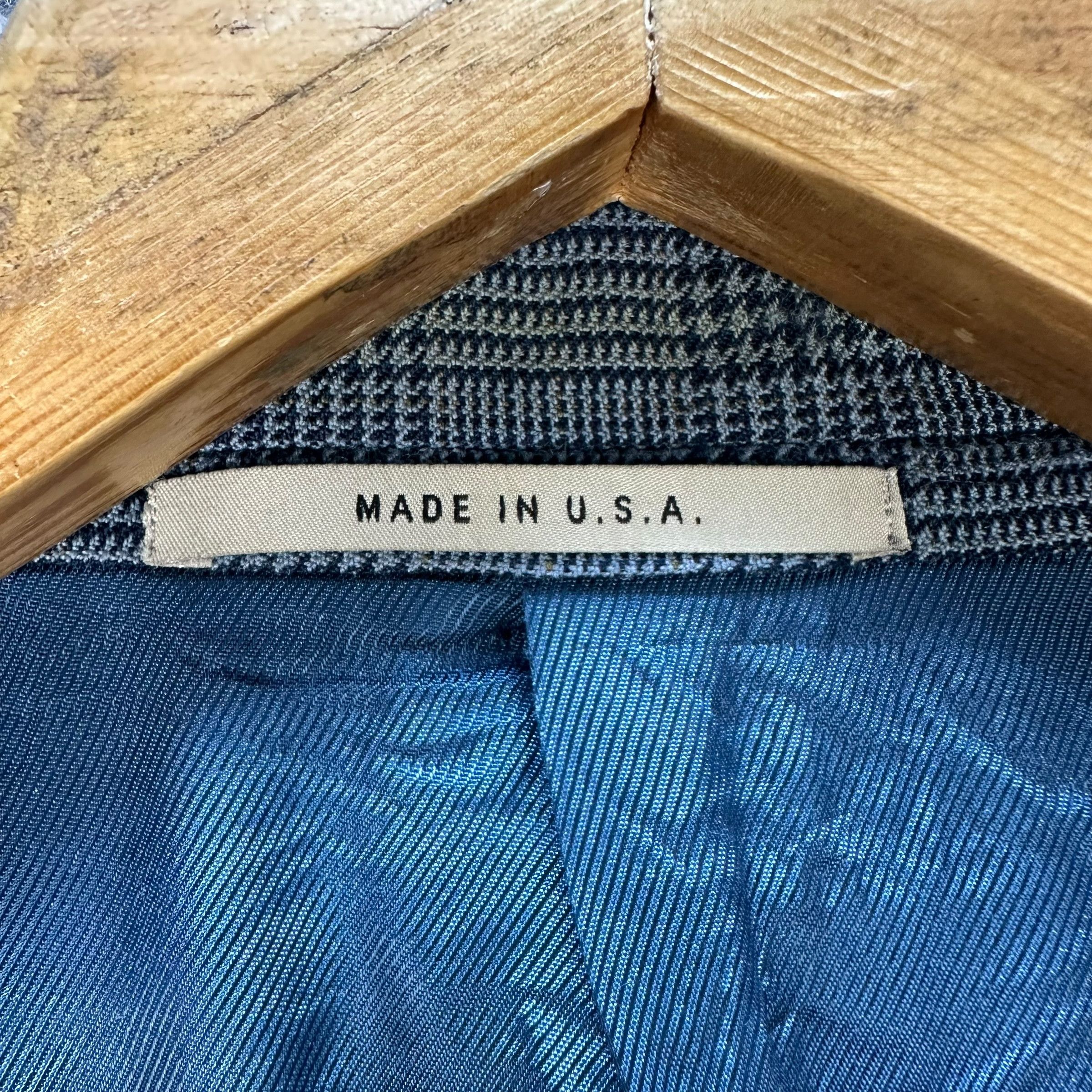 Burberry Vintage BURBERRY Kensington Usa Wool Check Blazer #A79-1915 Size US M / EU 48-50 / 2 - 10 Thumbnail