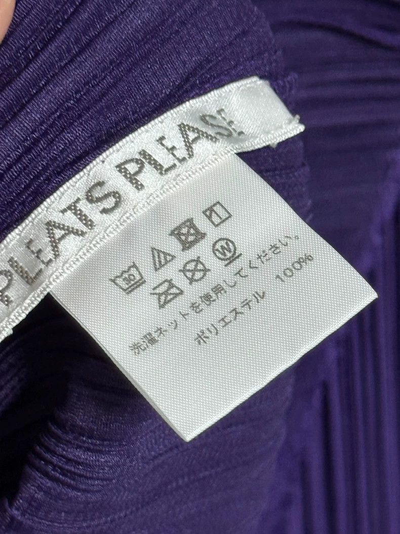Issey Miyake Issey Miyake size:4 Purple pleated top Size S / US 4 / IT 40 - 3 Thumbnail