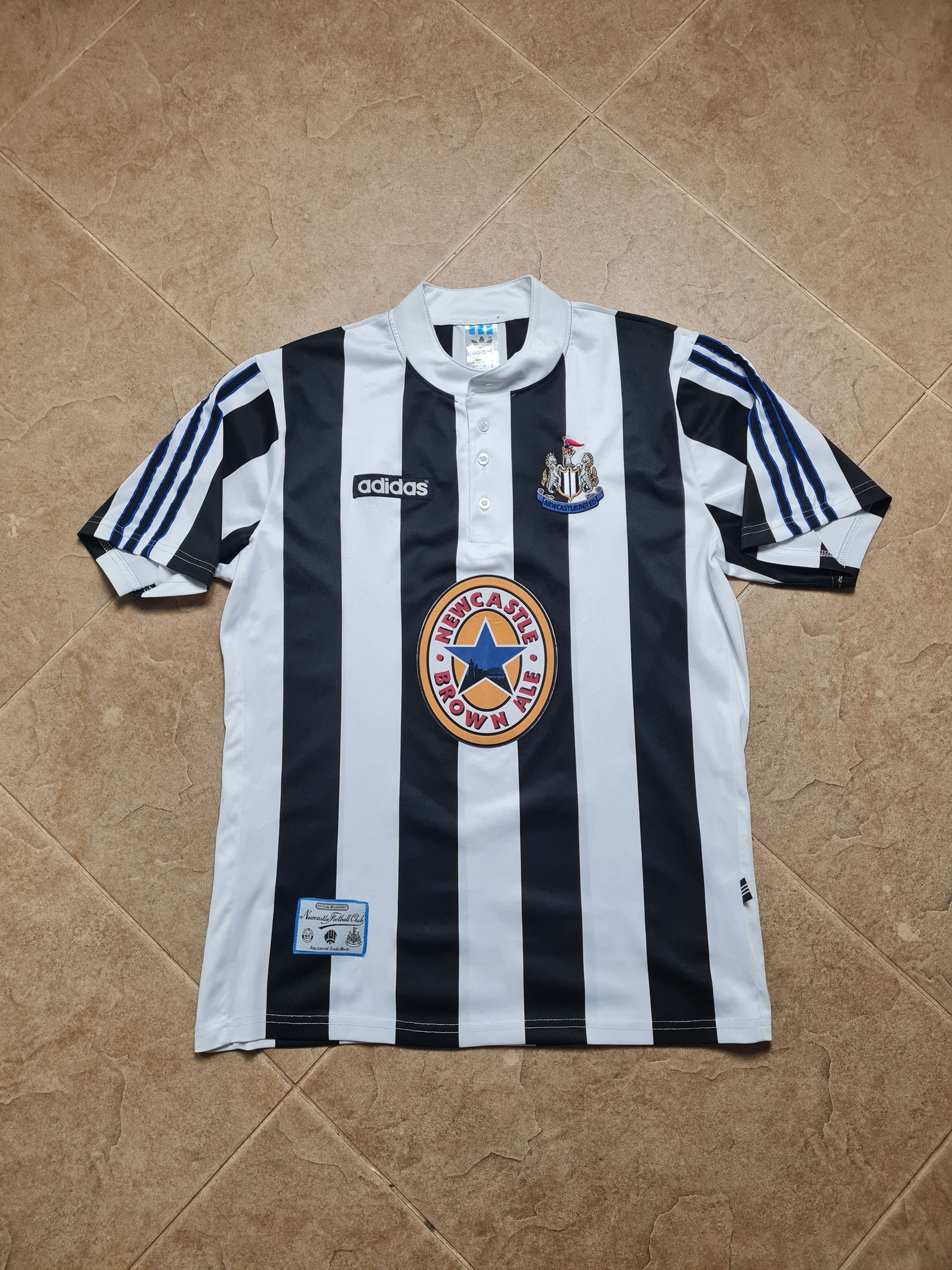Adidas Rare Jersey Adidas Newcastle 1995/1997 Archive Home Shirt Size US M / EU 48-50 / 2 - 4 Thumbnail