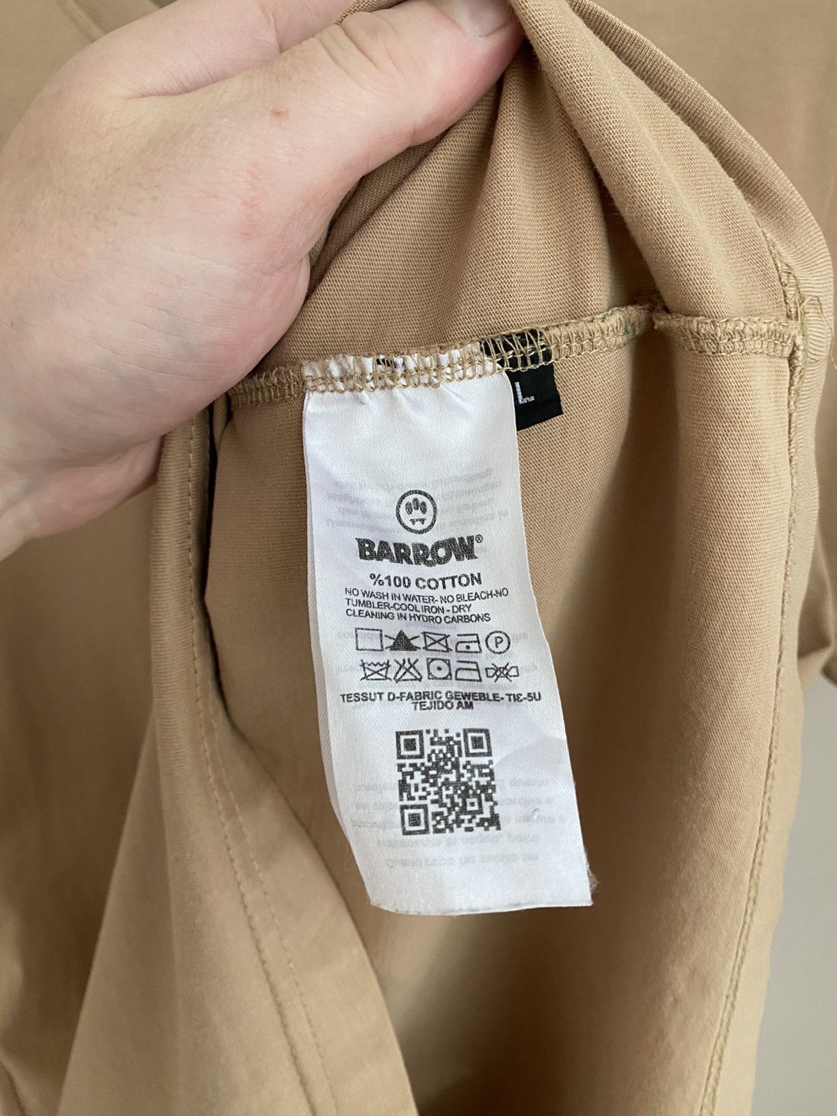 Barrow Barrow men's T-shirt with teddy bear Size US L / EU 52-54 / 3 - 5 Thumbnail