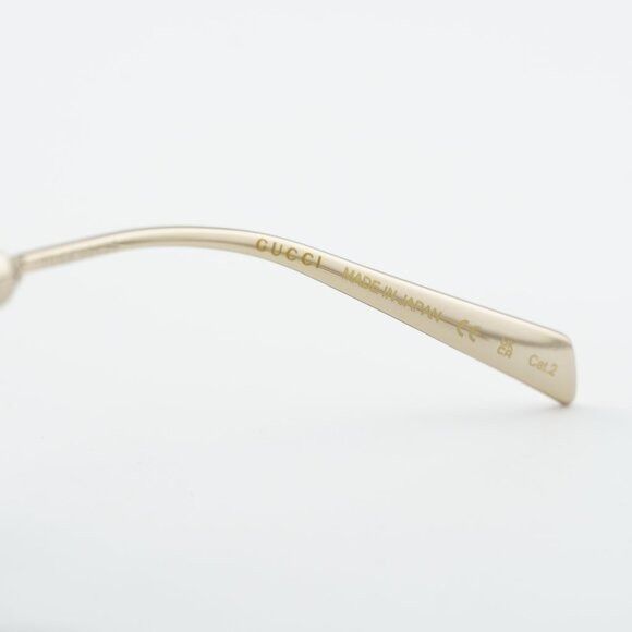 Gucci Gucci GG1922S 003 Sunglasses Endura Gold with Pearl Oval Size ONE SIZE - 7 Thumbnail