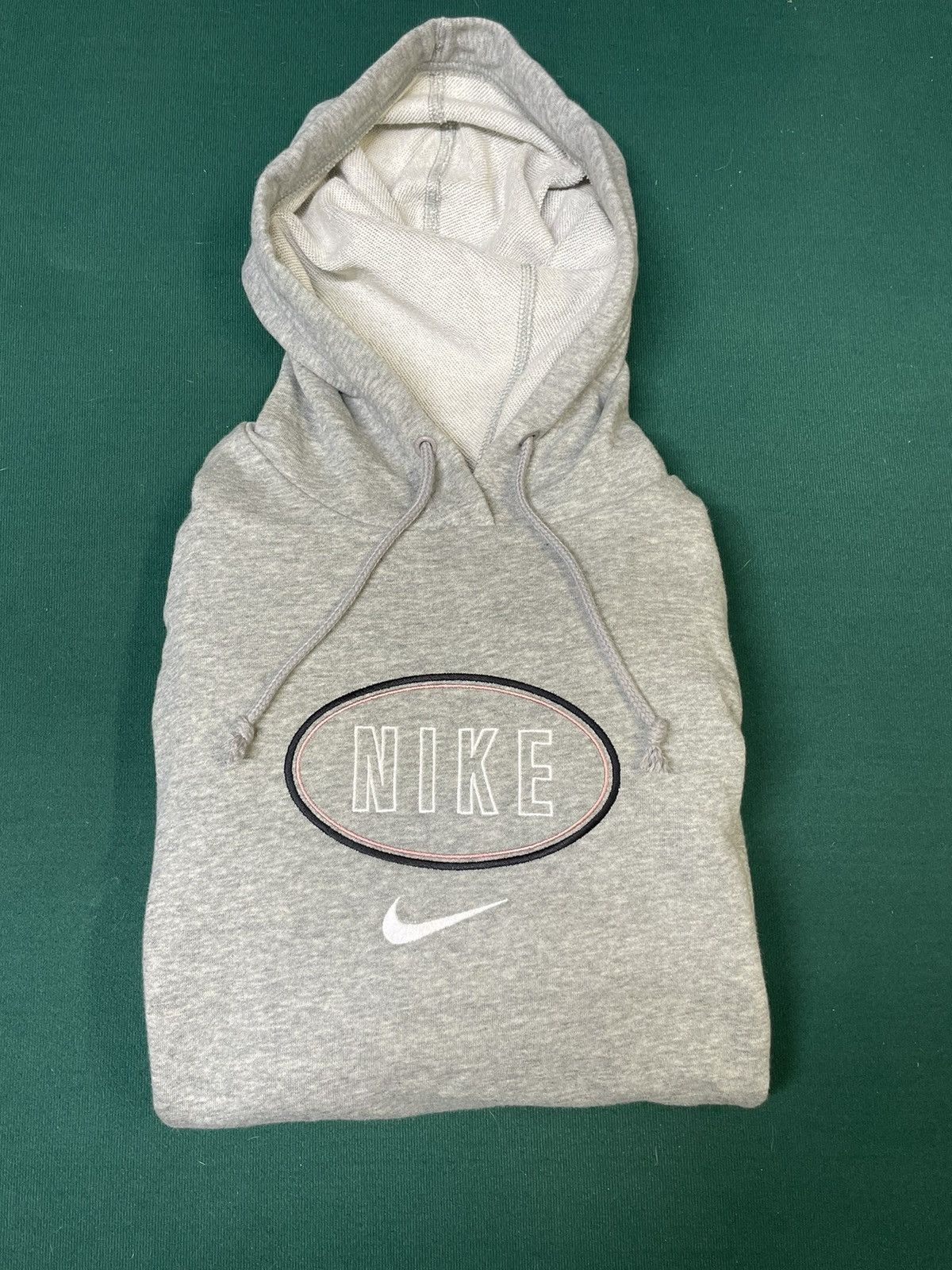 Nike Nike Oval pink Logo Hoodie Heather Grey – XL Size XL / US 12-14 / IT 48-50 - 1 Thumbnail