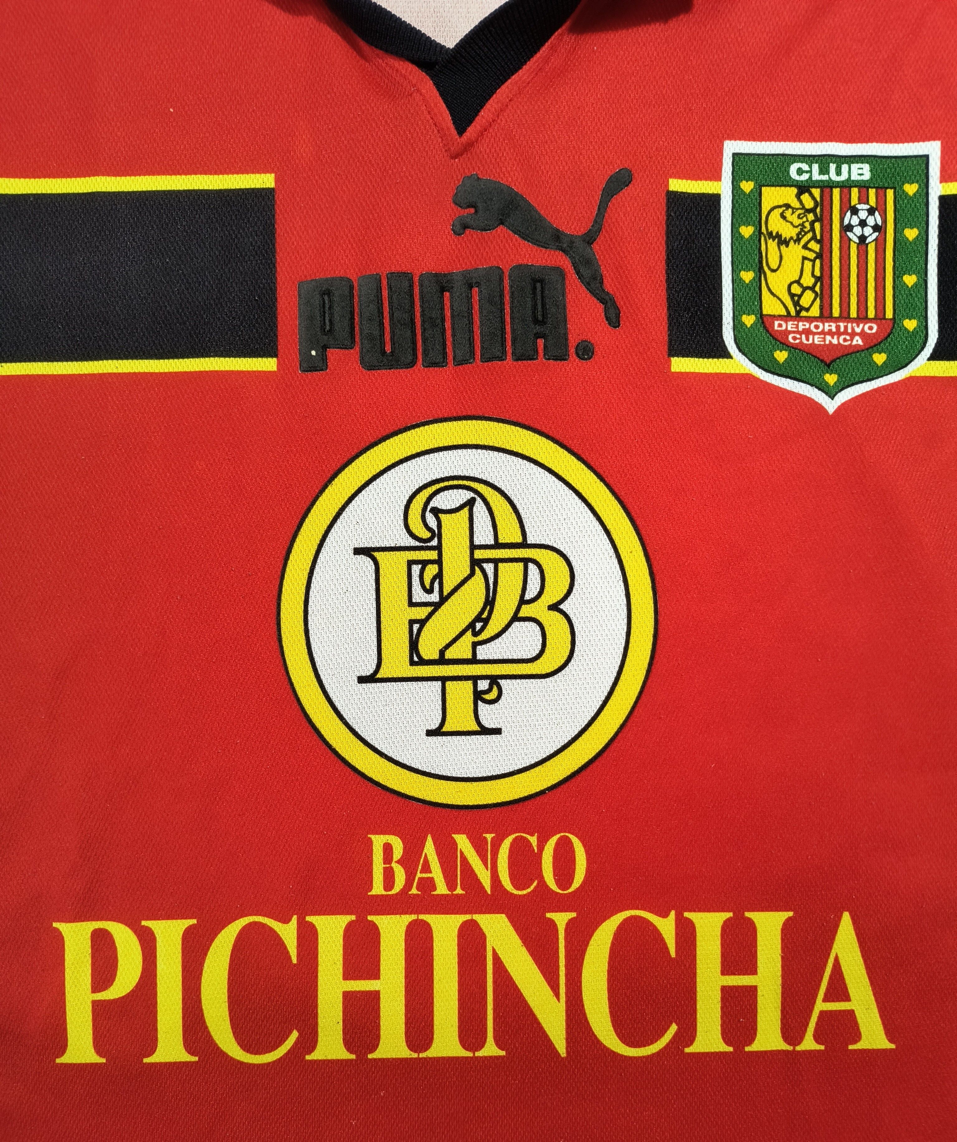 Vintage Puma Club deportivo Cuenca 1999 home jersey