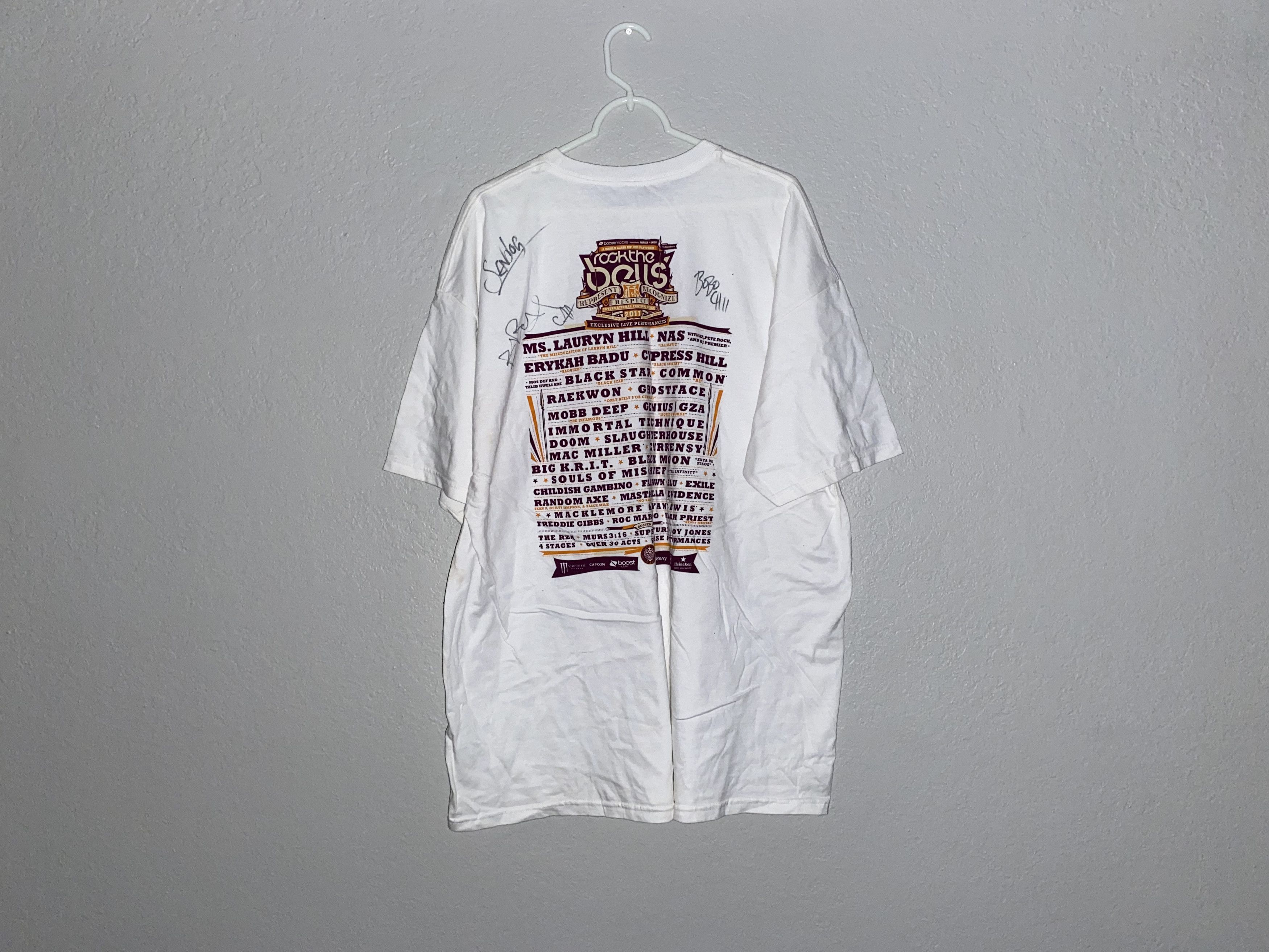 Alstyle × Band Tees × Vintage RARE Rock the Bells 2011 music Festival shirt Cypress Hill ! Size US XXL / EU 58 / 5 - 3 Thumbnail
