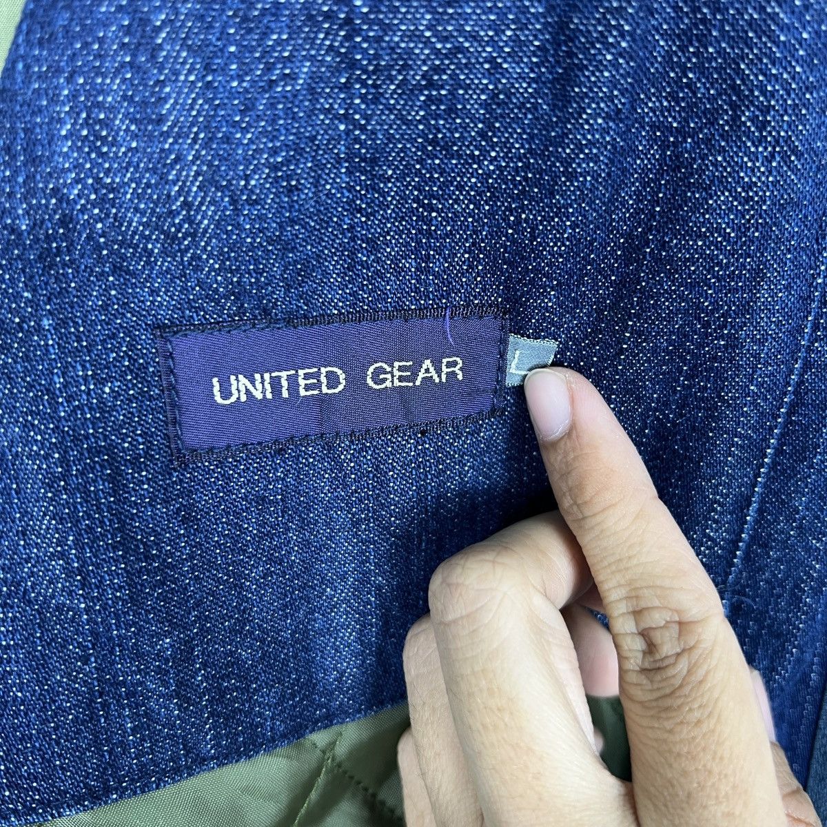 Hai Sporting Gear 🔥 UNITED GEAR DENIM CHORE JACKET Size US L / EU 52-54 / 3 - 15 Thumbnail