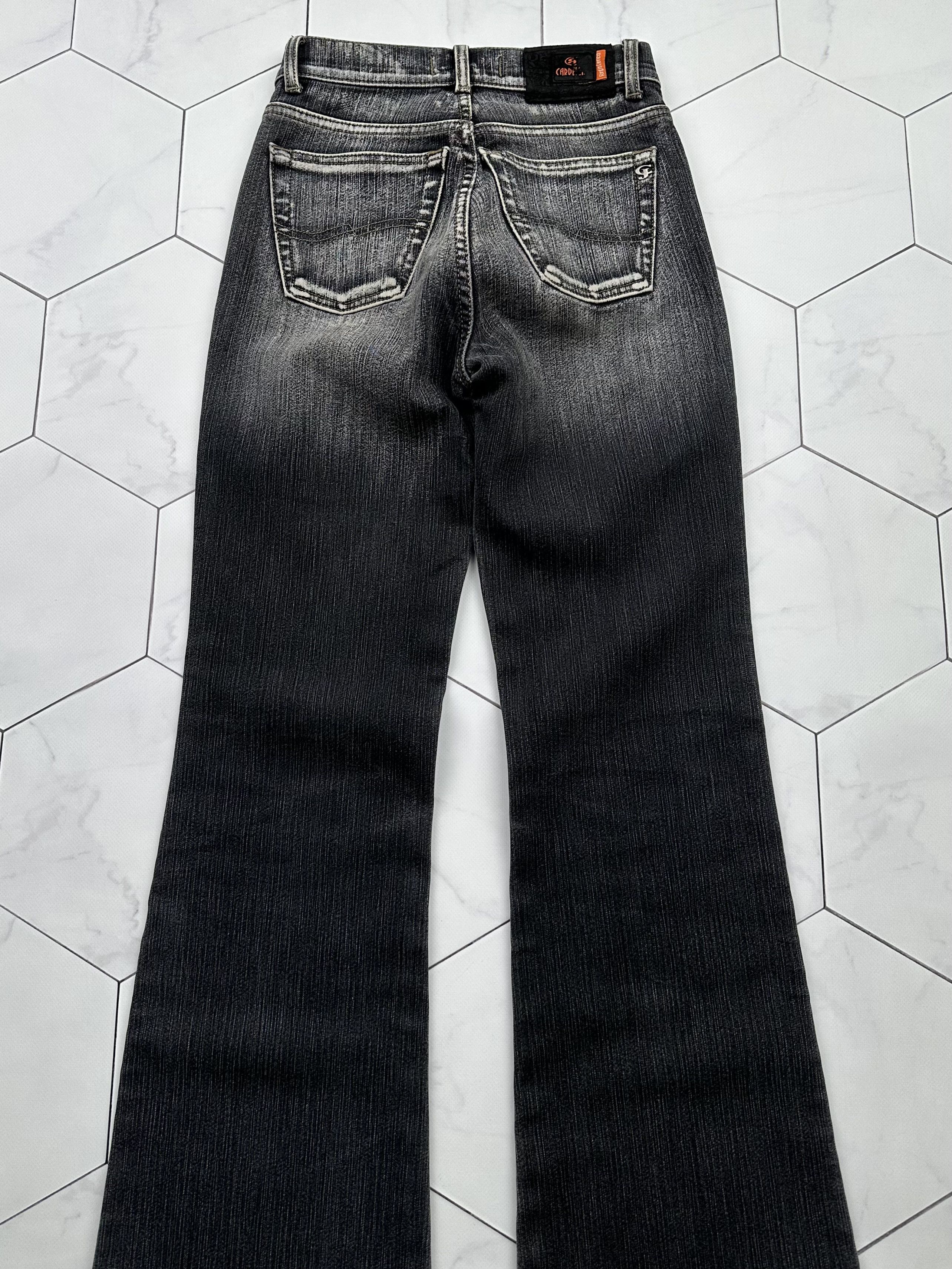Japanese Brand Vintage Faded Flare Jeans (B516)E2 Size 26" / US 2 / IT 38 - 5 Thumbnail
