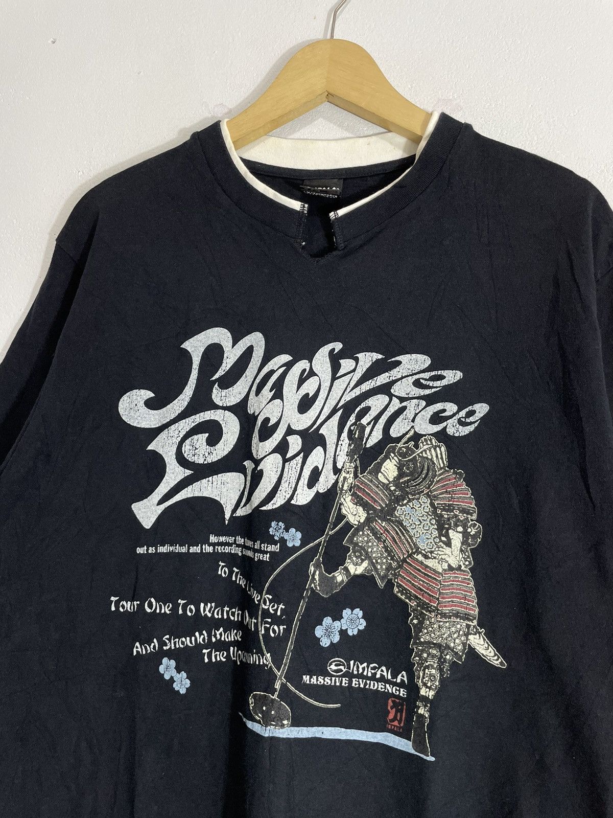 Hysteric Glamour 2000s Impala - Traditional Japanese Poem double layer tshirt Size US L / EU 52-54 / 3 - 2 Thumbnail