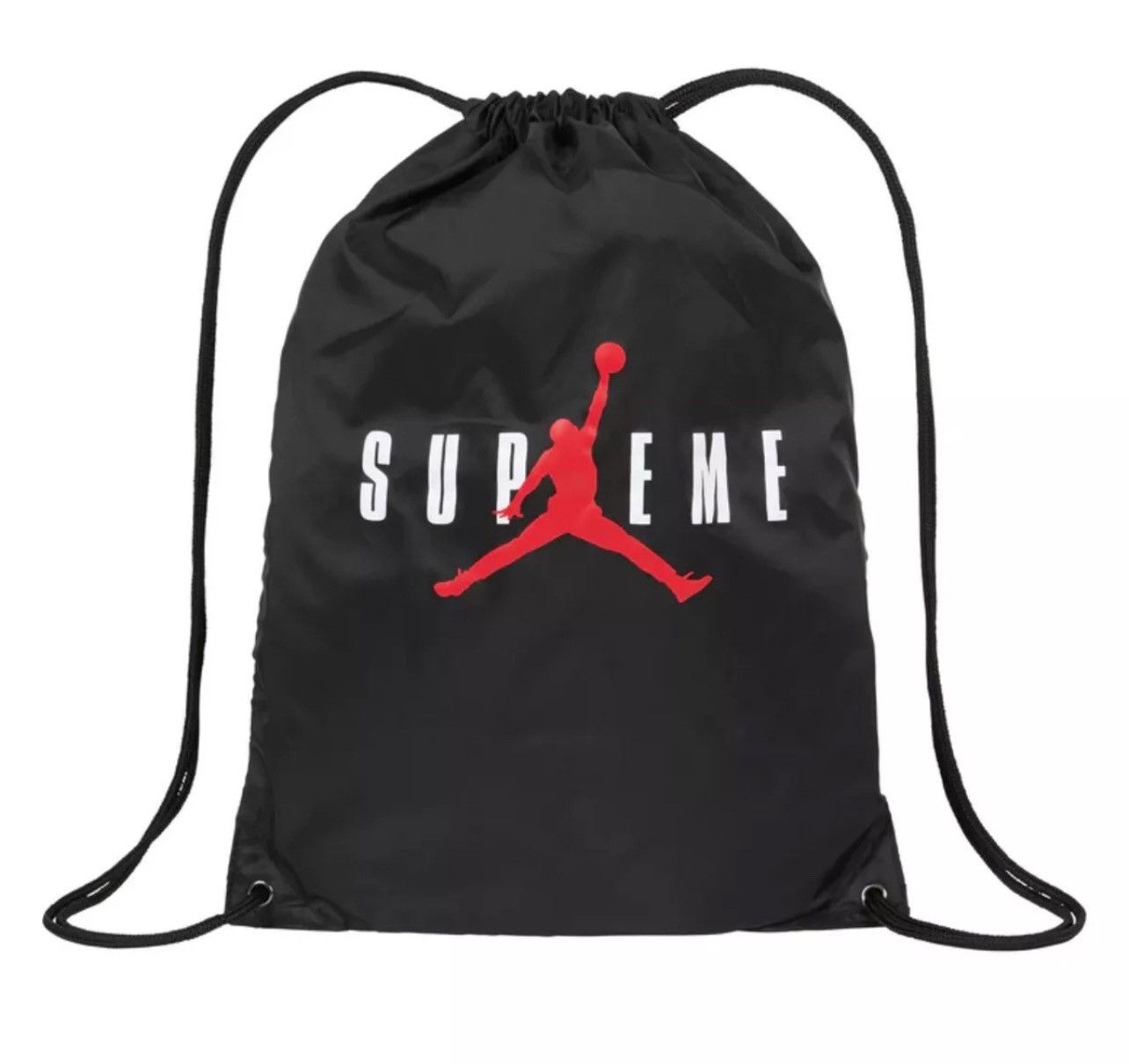 Jordan Brand × Supreme (FW24) Supreme x Air Jordan Drawstring Bag *IN HAND* Size ONE SIZE - 4 Thumbnail