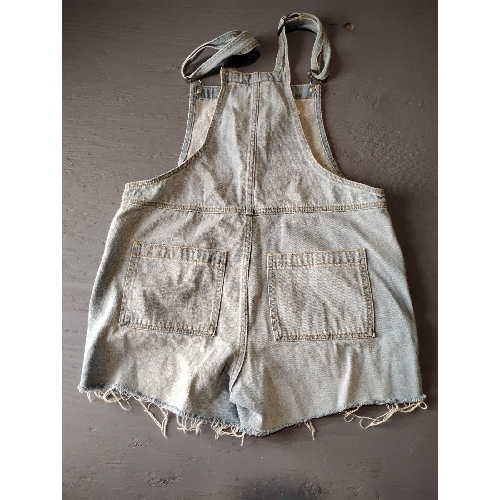 Other Universal Thread Good Co. (10) Button Custom Cut Coveralls Size 32" / US 10 / IT 46 - 9 Thumbnail