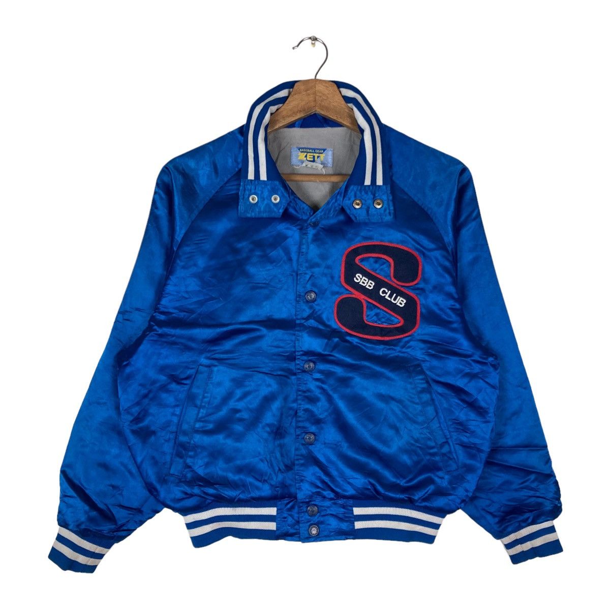 Vintage Vintage Zett Baseball Gear Snap Button Jacket Size US M / EU 48-50 / 2 - 1 Thumbnail