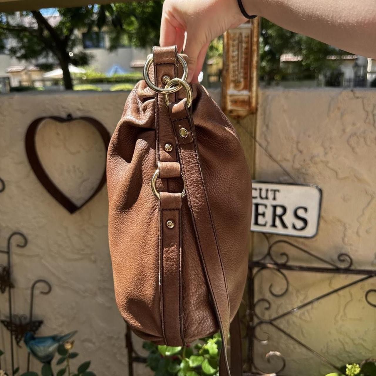 Furla Furla Large Brown Leather Crossbody Bag Size ONE SIZE - 4 Thumbnail