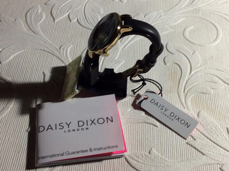 Designer Daisy Dixon black dial black leather strap watch Size ONE SIZE - 7 Thumbnail