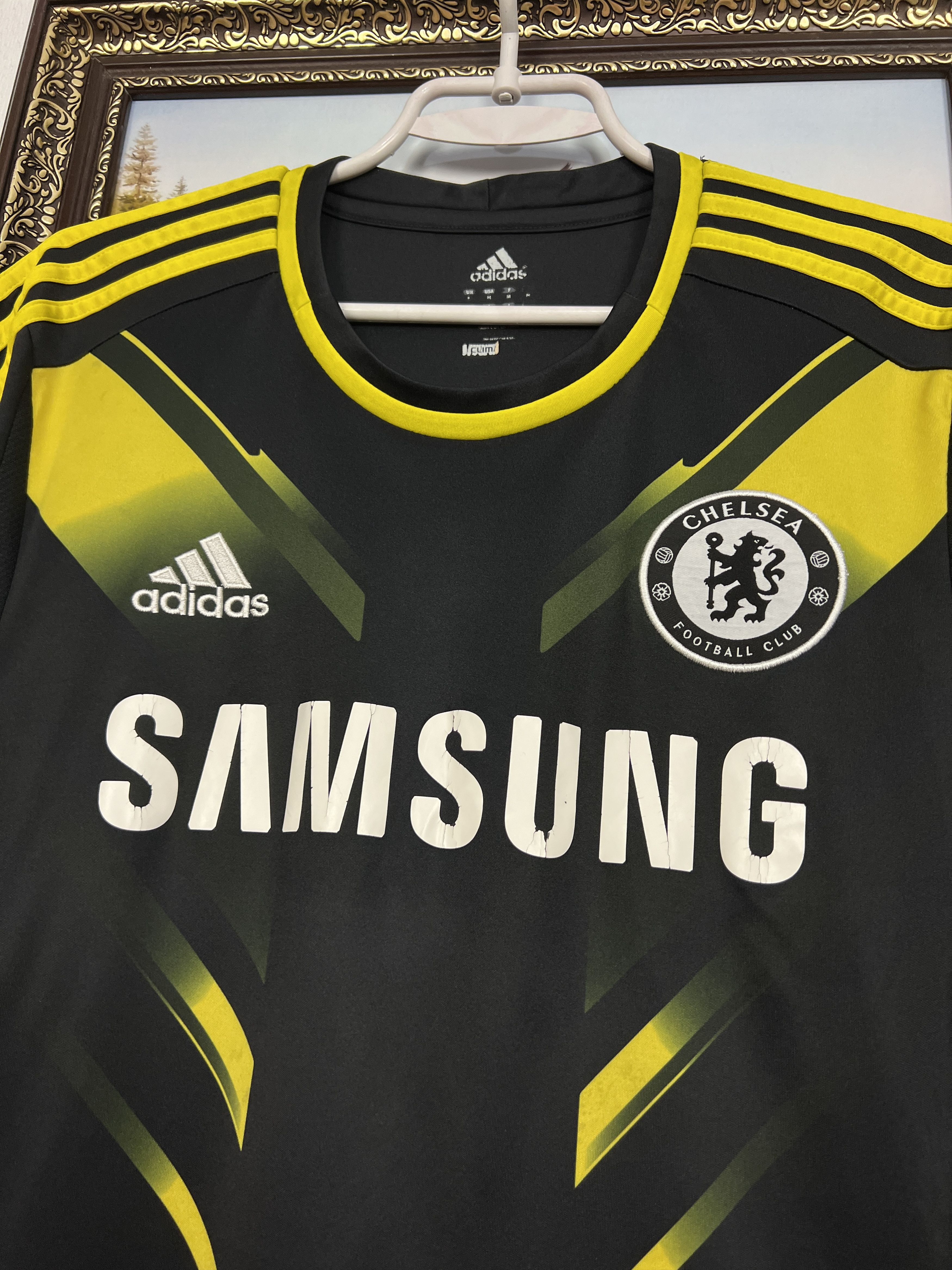 Adidas Chelsea Third football shirt 2012 Soccer Jersey Trikot Size US M / EU 48-50 / 2 - 3 Thumbnail
